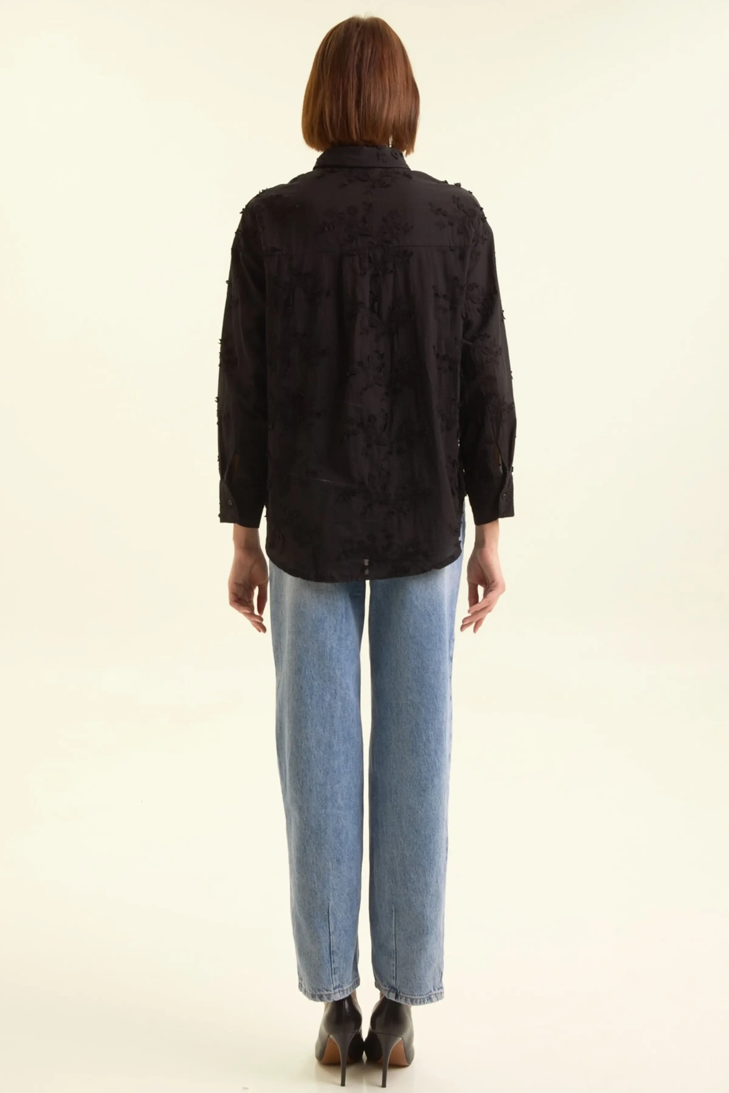 Рубашка черный для женщин 47203-1 66