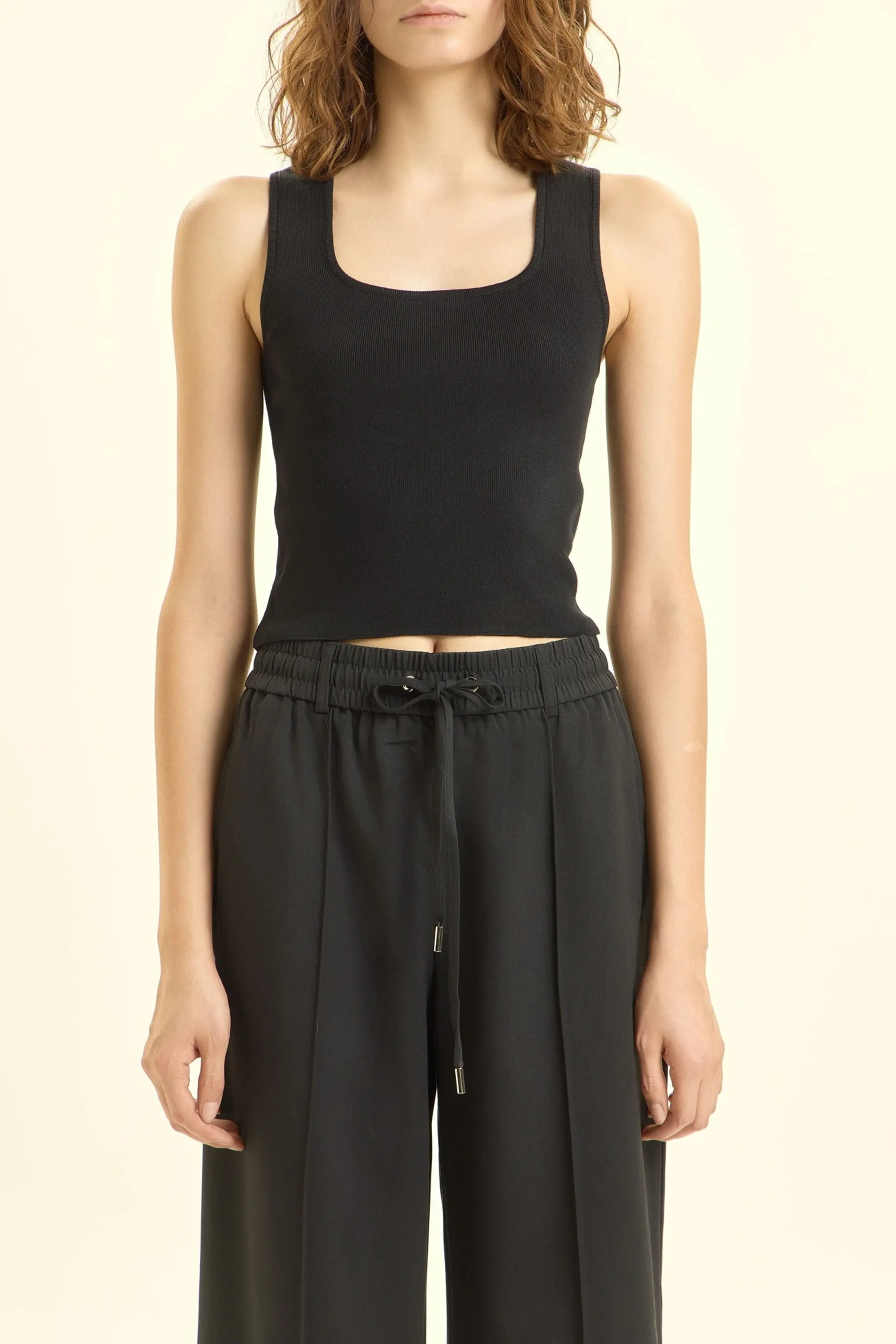 Топ черный для женщин 46189-1 46