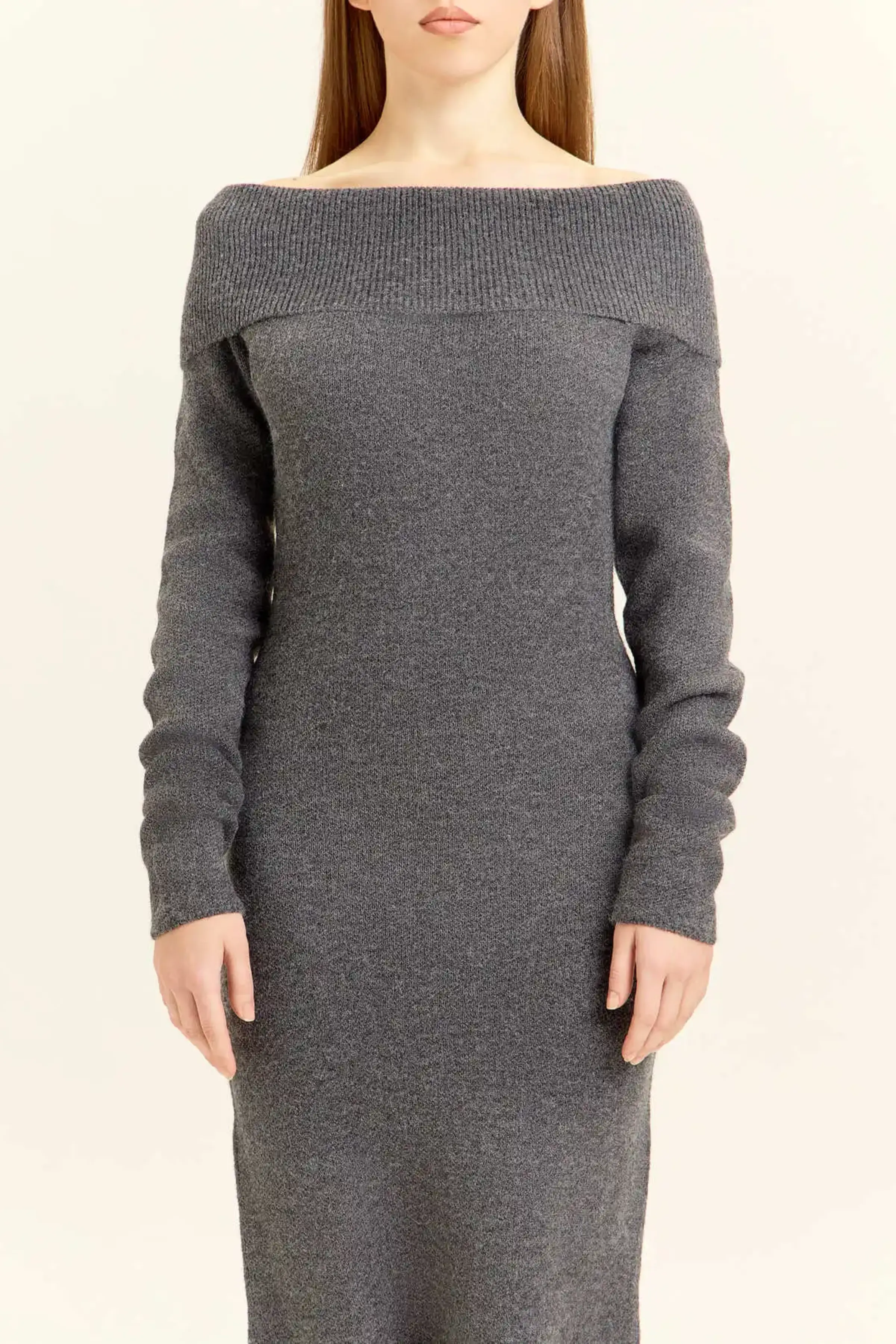 Платье темно-серый для женщин 47144-12 54