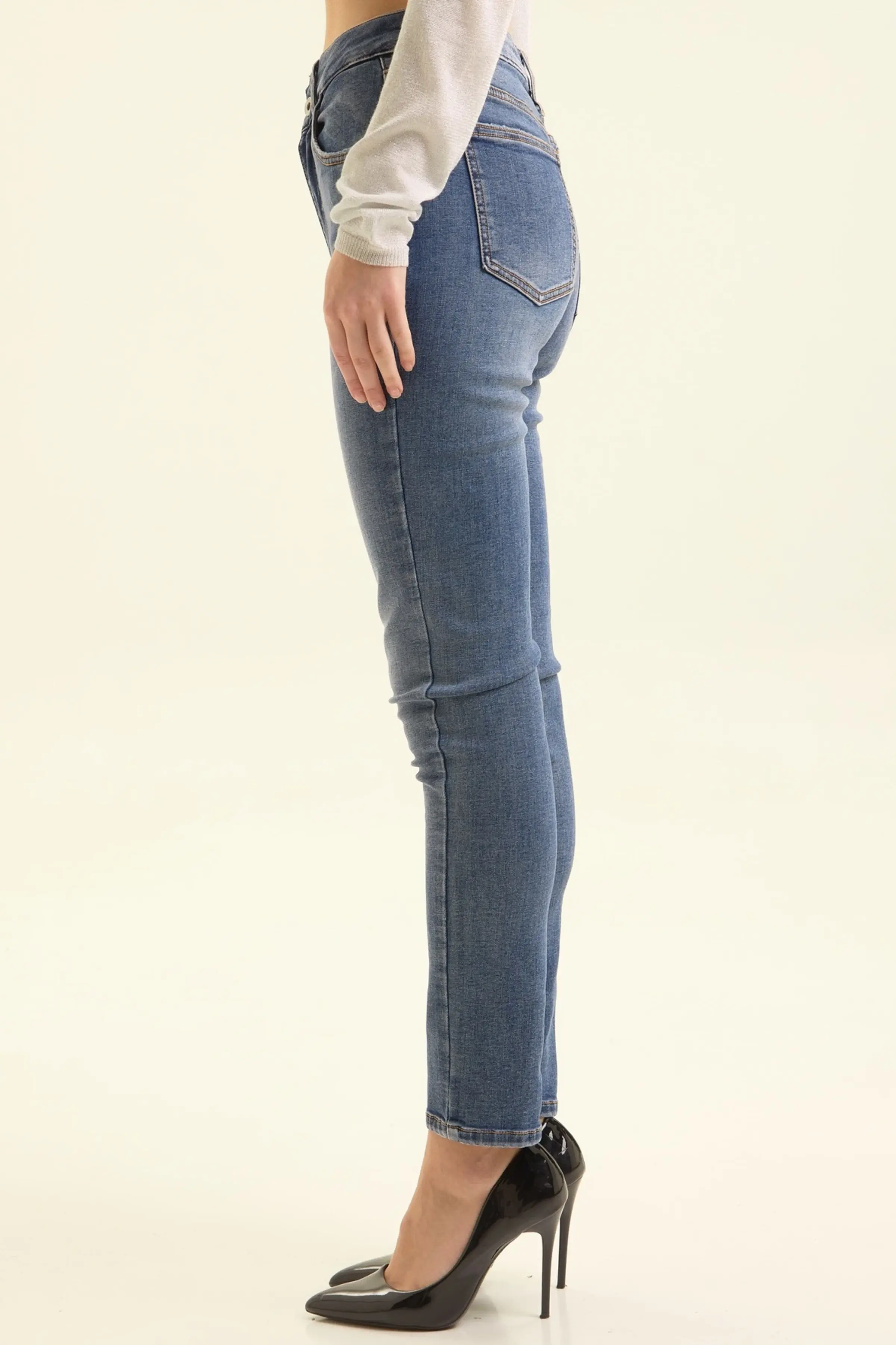 Джинсы светло-синий для женщин 47186-195 74