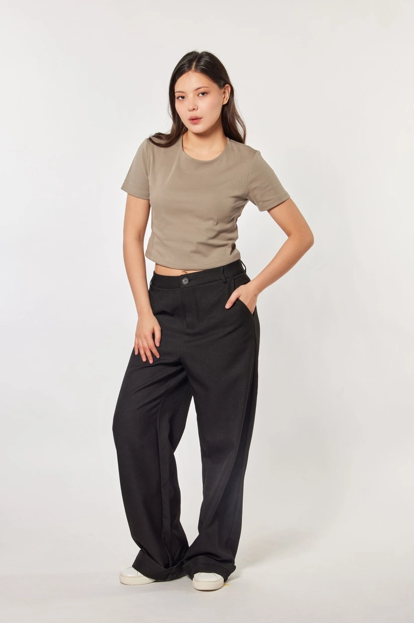 Брюки черный для женщин 44203-1 71