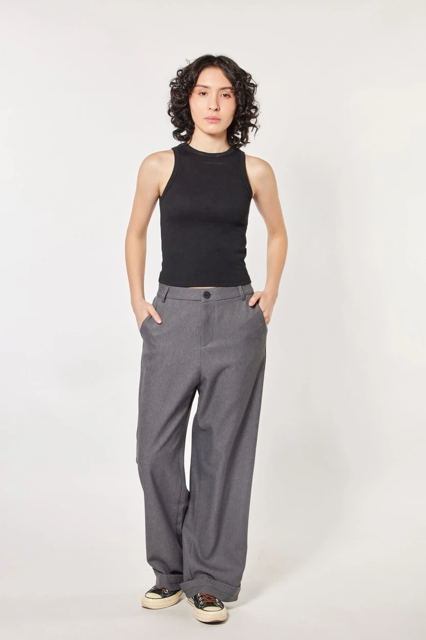 Топ черный для женщин 44241-1 46