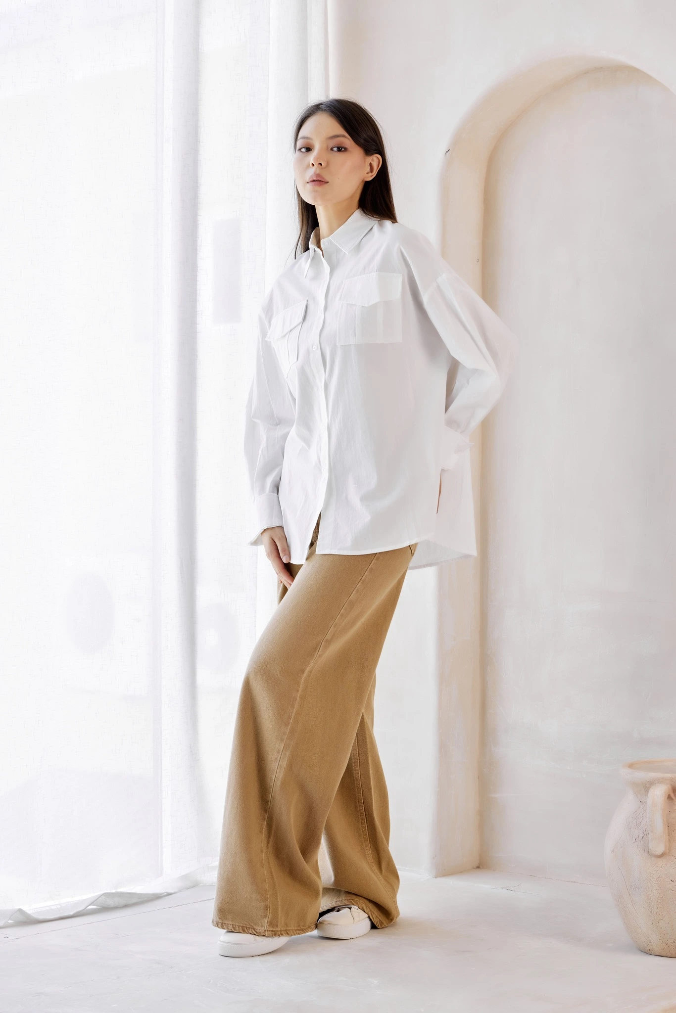 Рубашка белый для женщин 42246-4 66