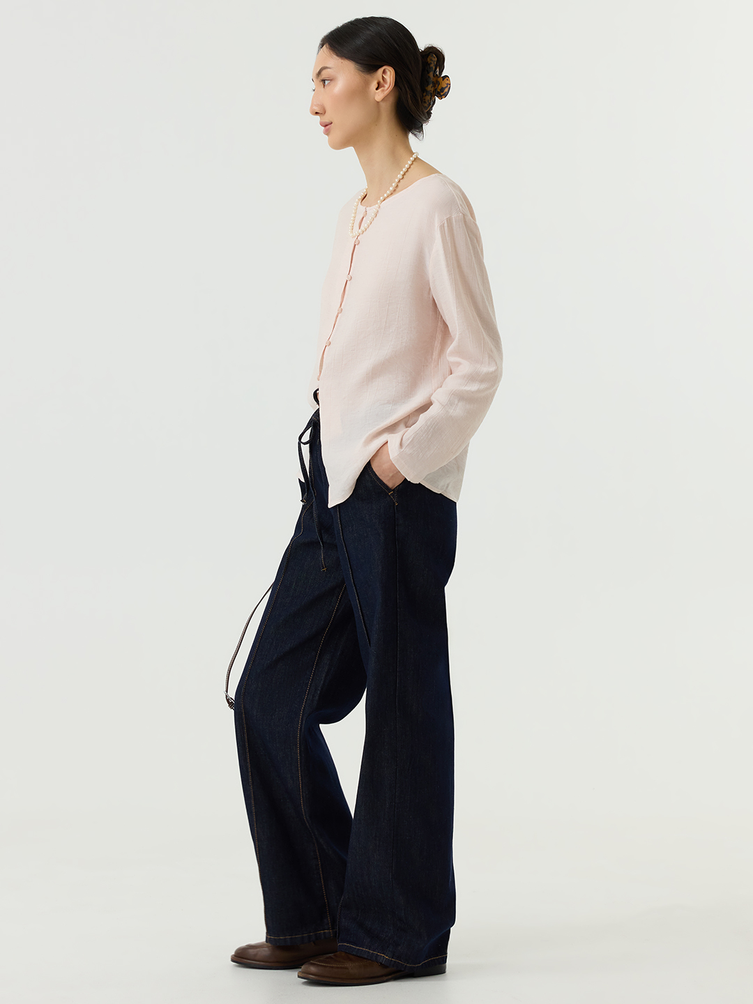 Блузка розовый для женщин 48215-17 28