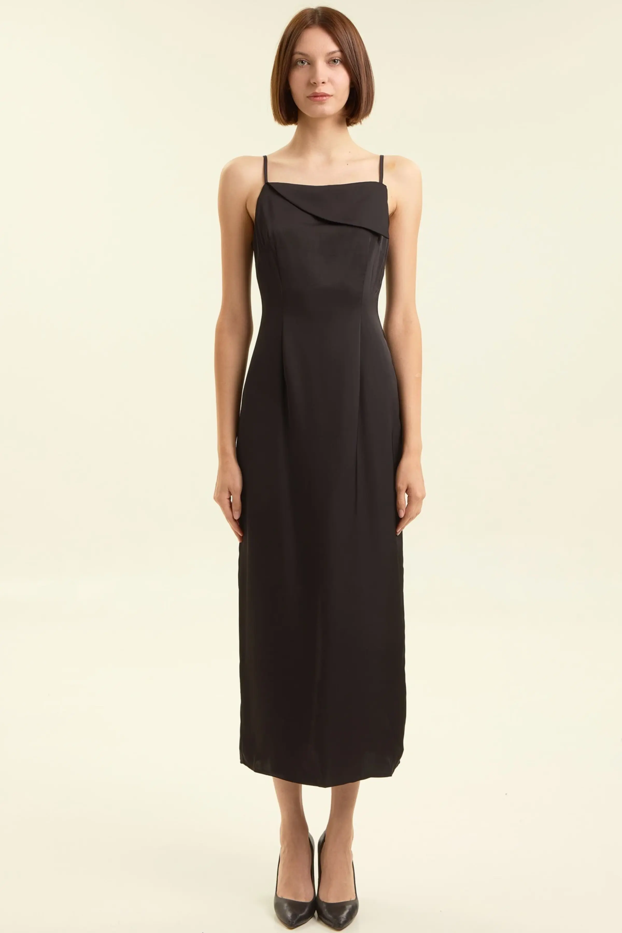 Платье черный для женщин 47259-1 54