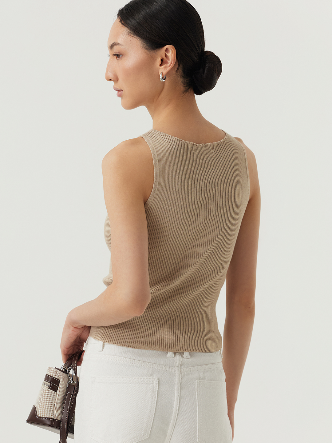 Топ бежевый для женщин 48124-15 46