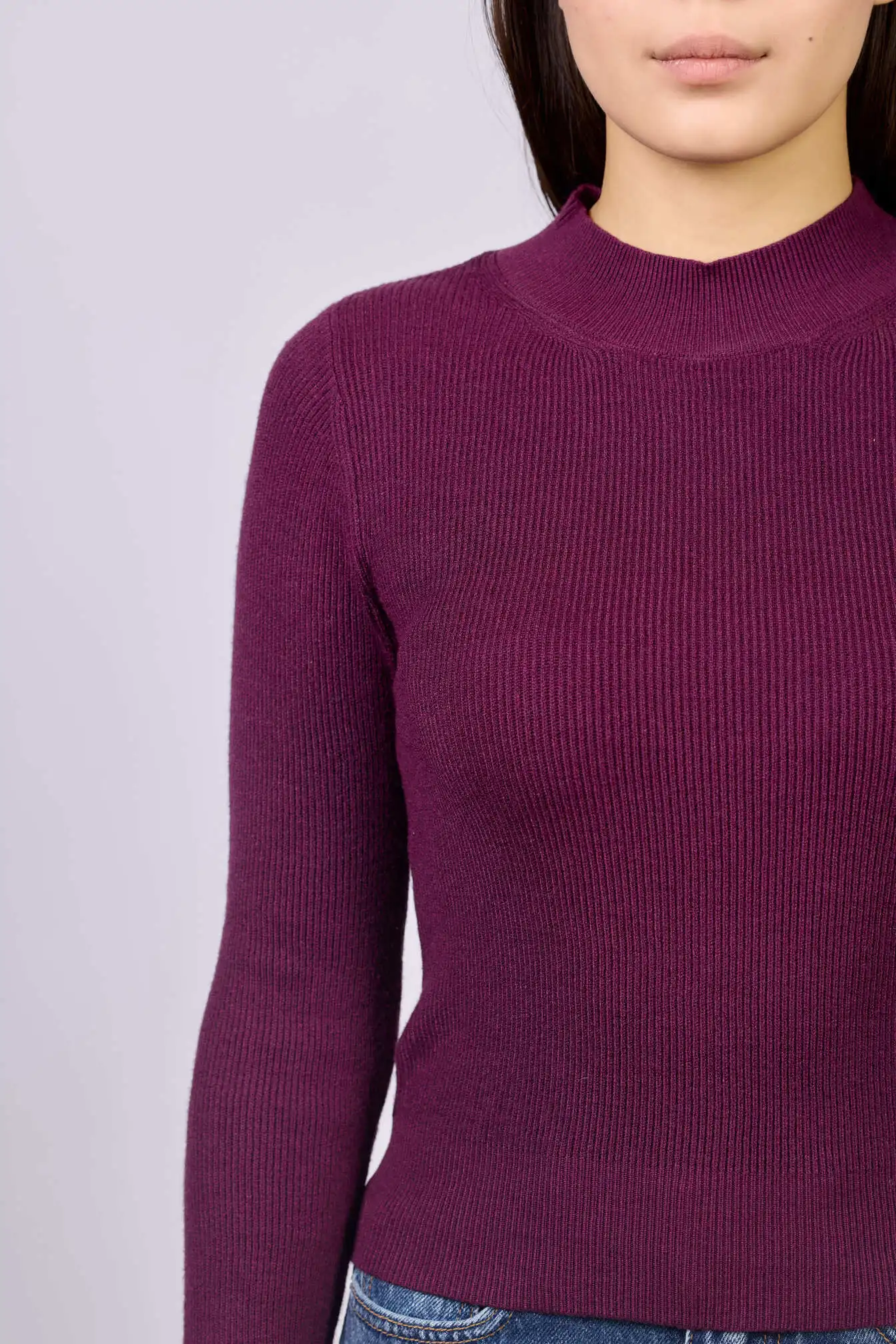 Джемпер фиолетовый для женщин 42147-16 60