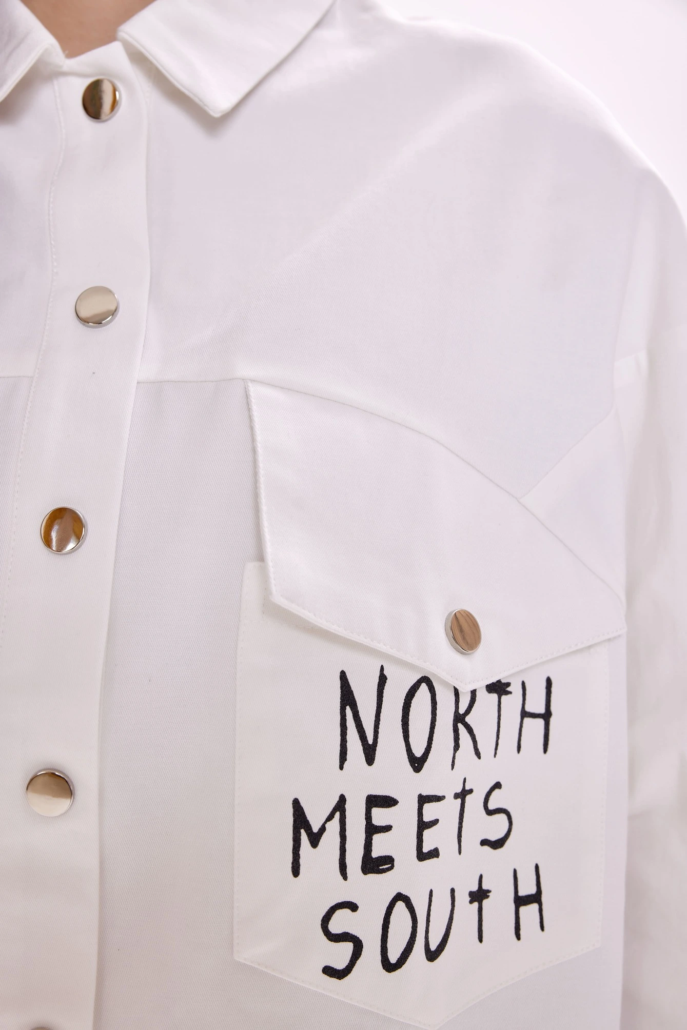 Рубашка белый для женщин 39116-4 66