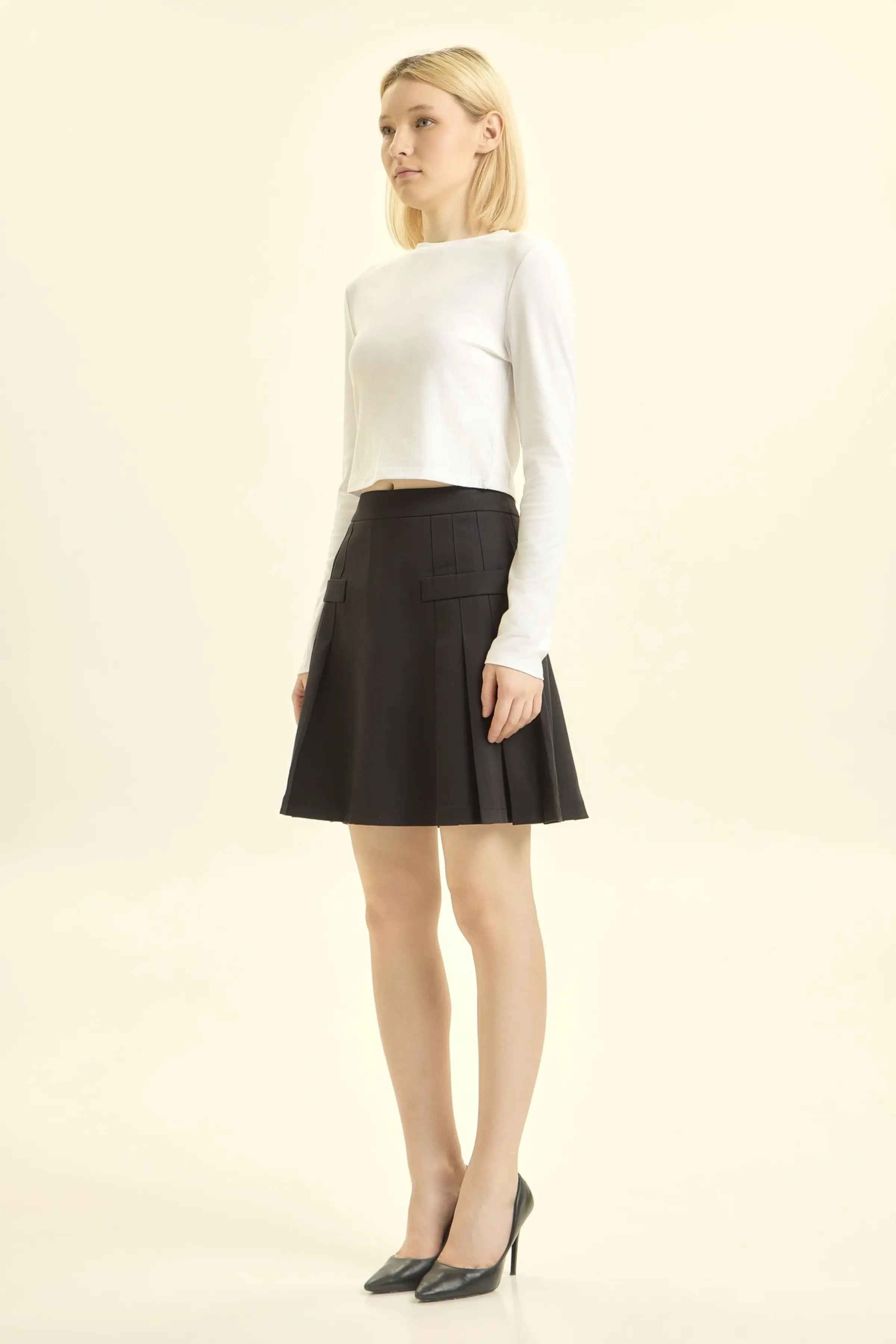 Юбка черный для женщин 46264-1 52