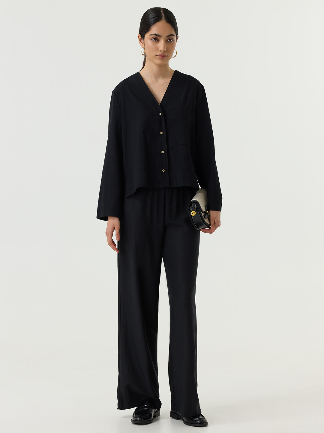 Блузка черный для женщин 48239-1 28