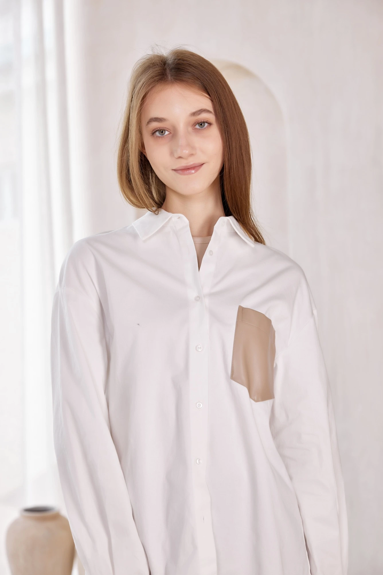 Рубашка белый для женщин 42241-4 66
