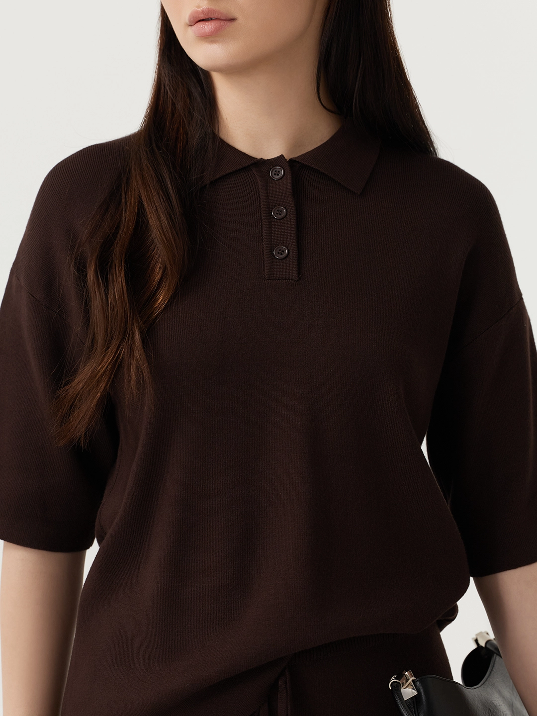 Джемпер коричневый для женщин 48146-13 60