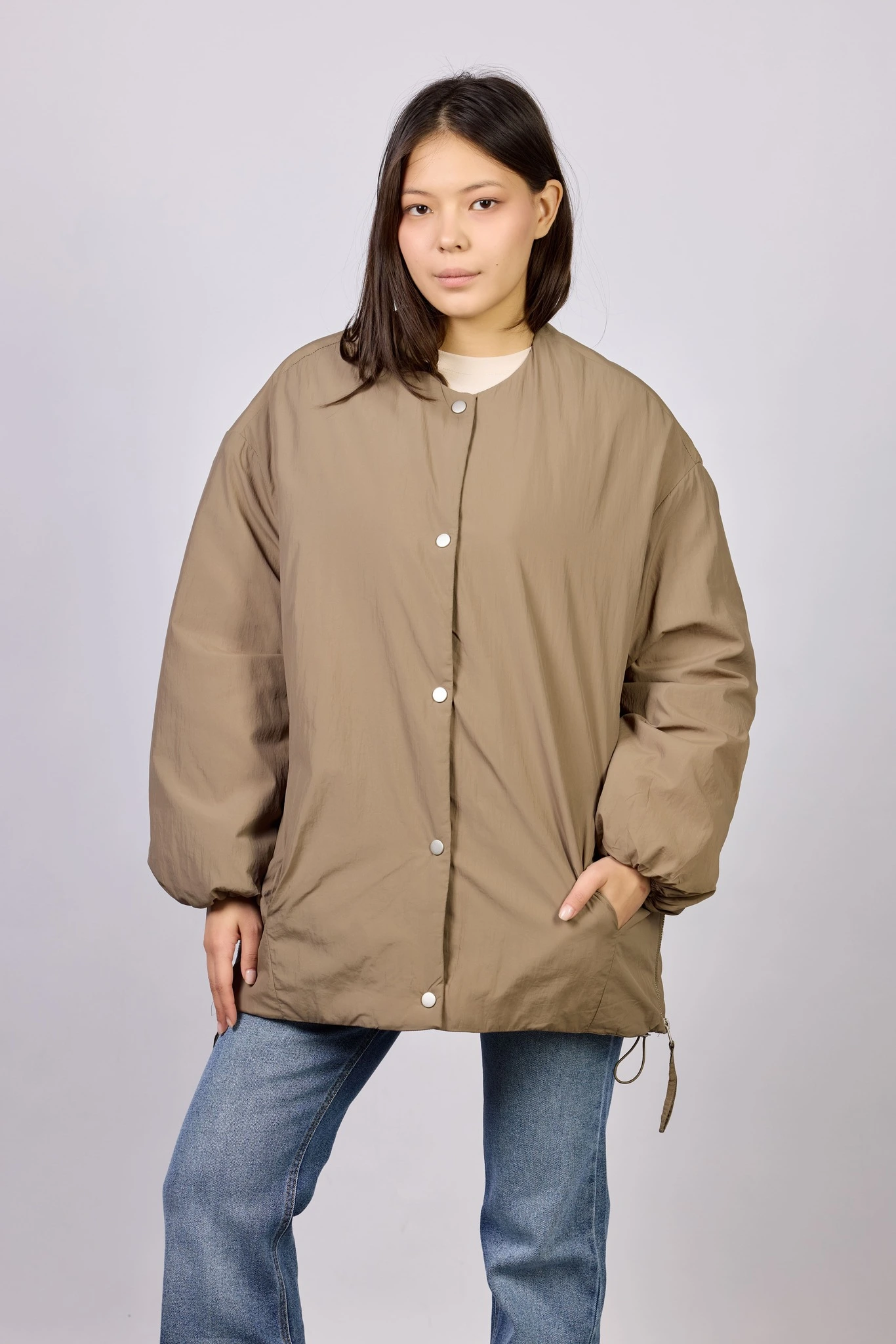 Куртка хаки для женщин 42289-14 47