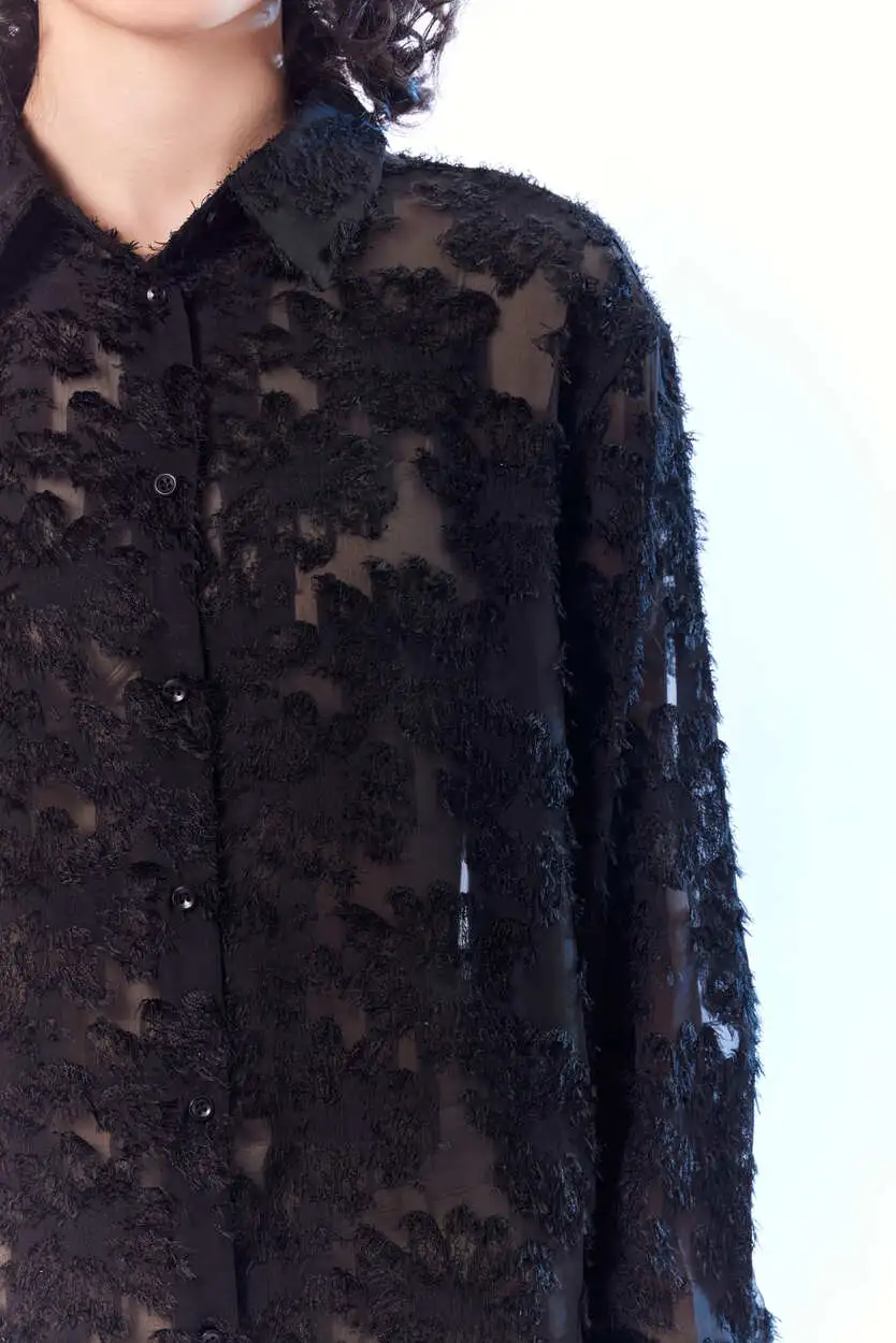 Блузка черный для женщин 44182-1 28