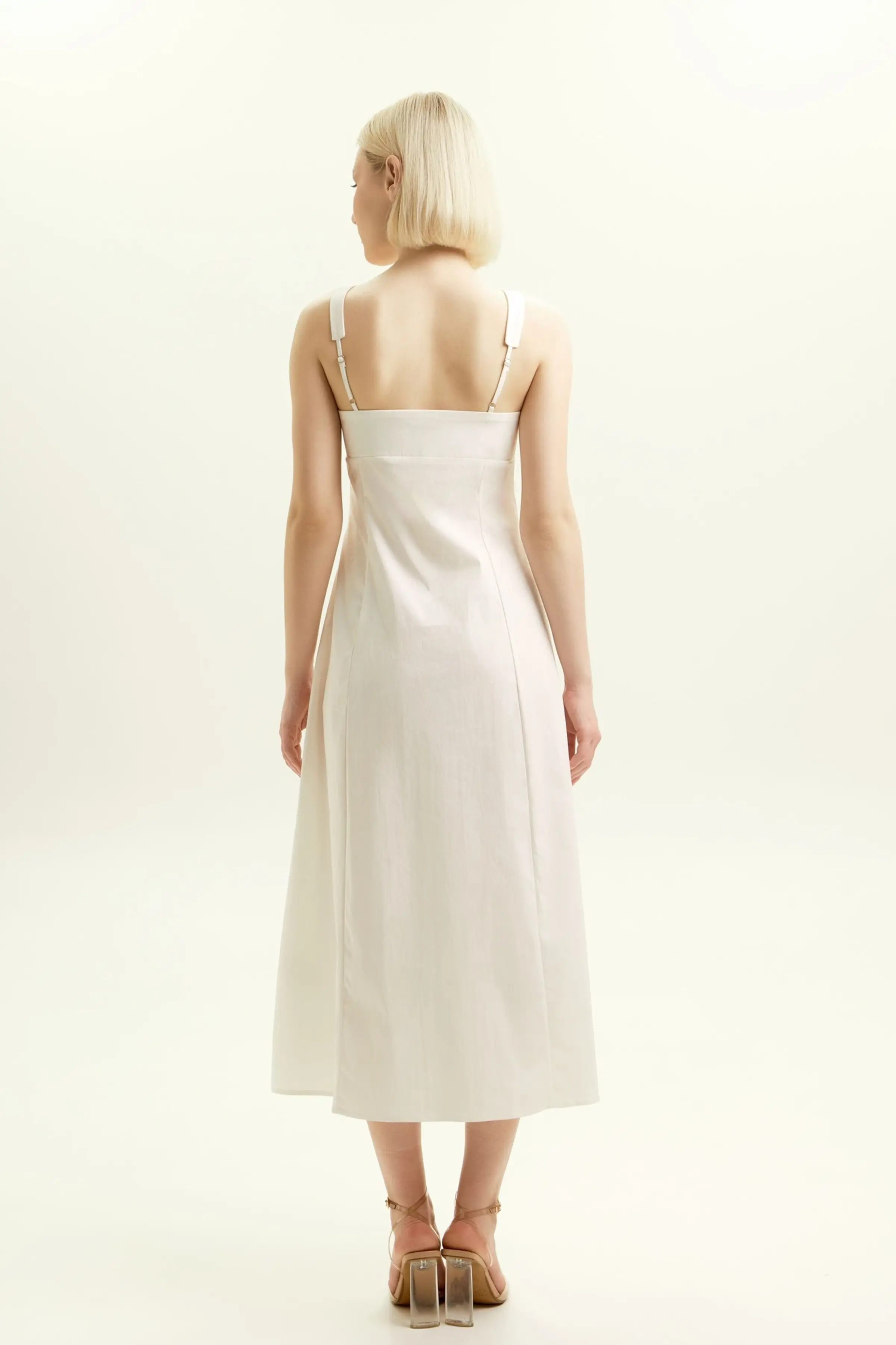 Сарафан белый для женщин 45277-4 48