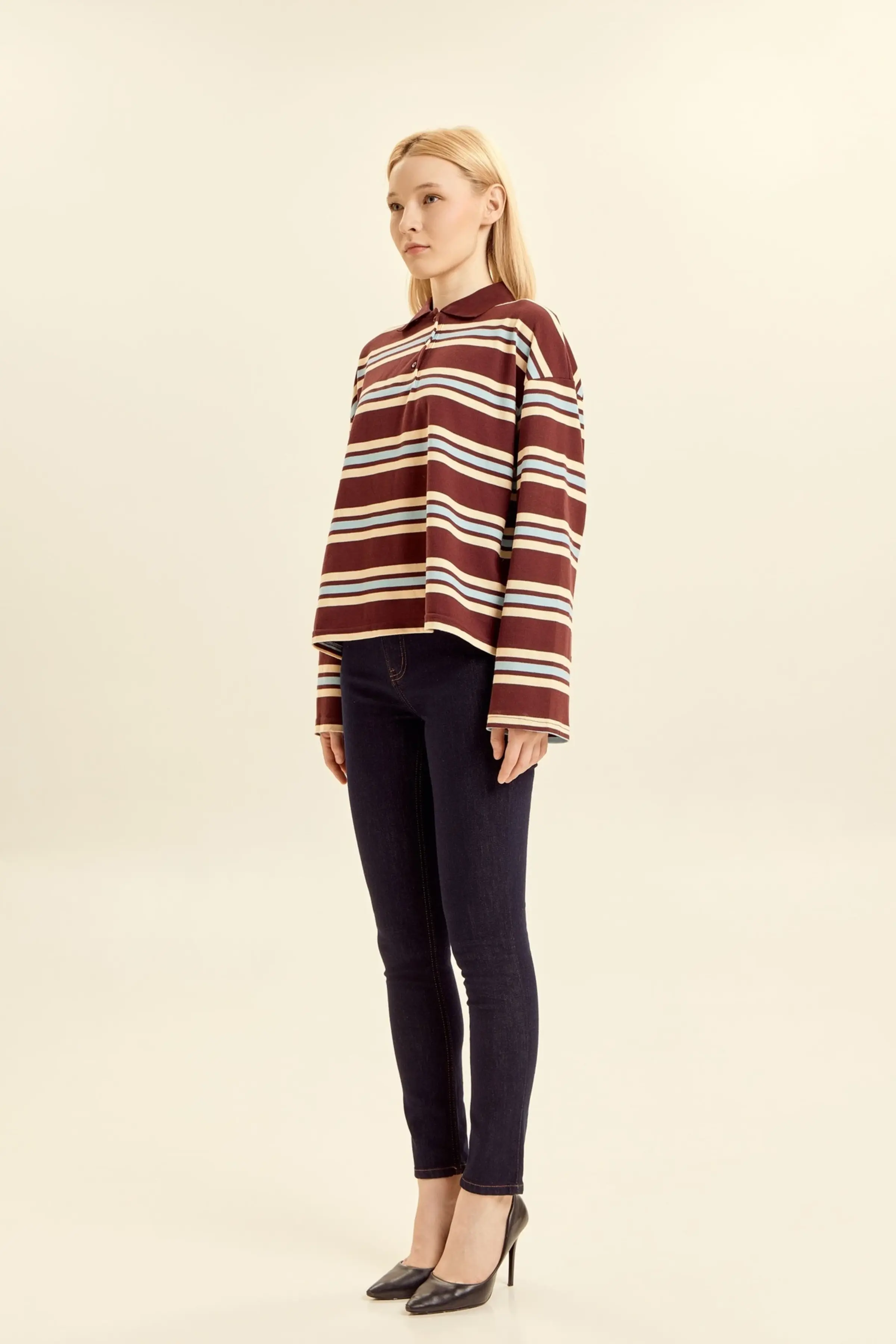 Джинсы темно-синий для женщин 46270-18 74