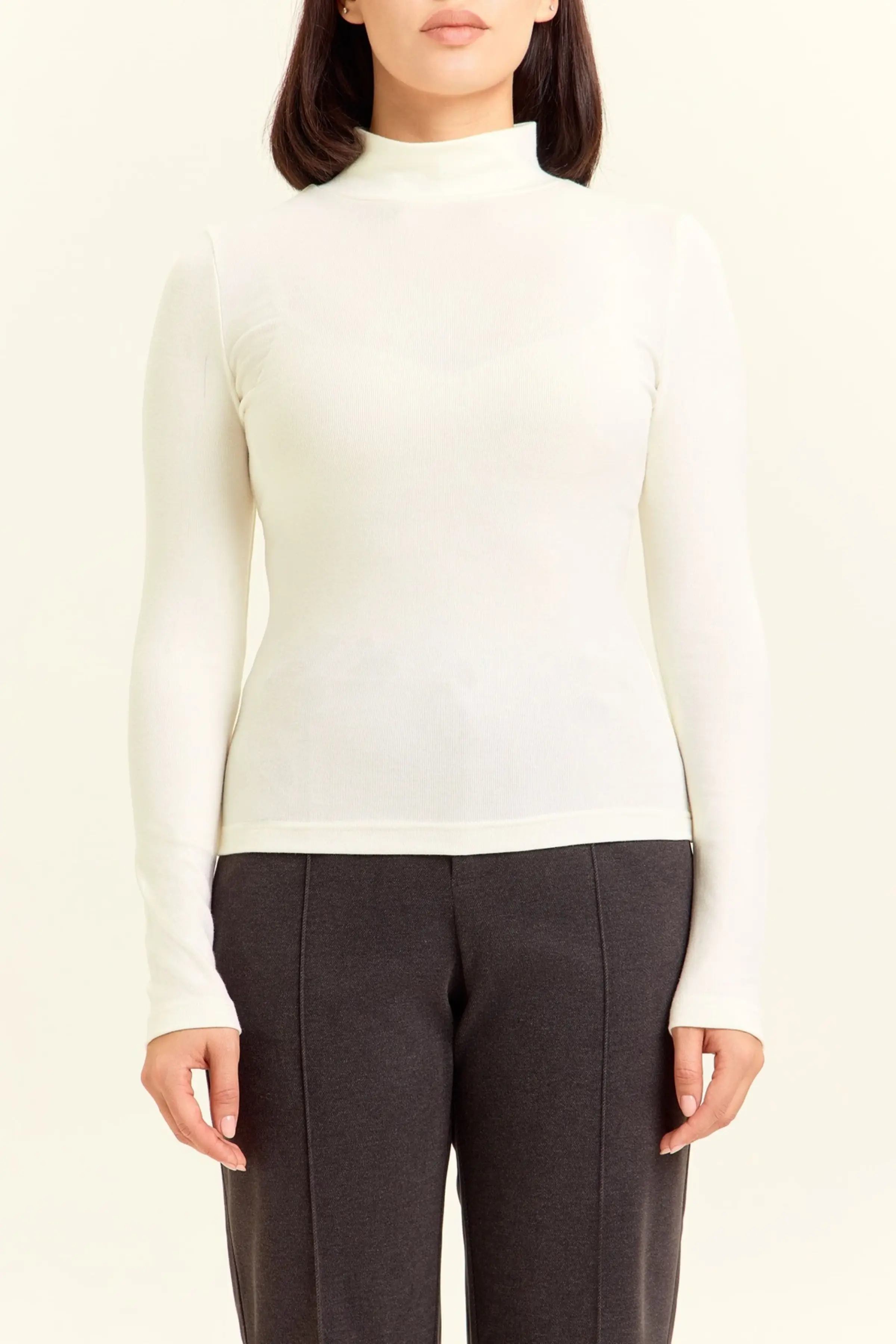 Лонгслив белый для женщин 47224-4 59