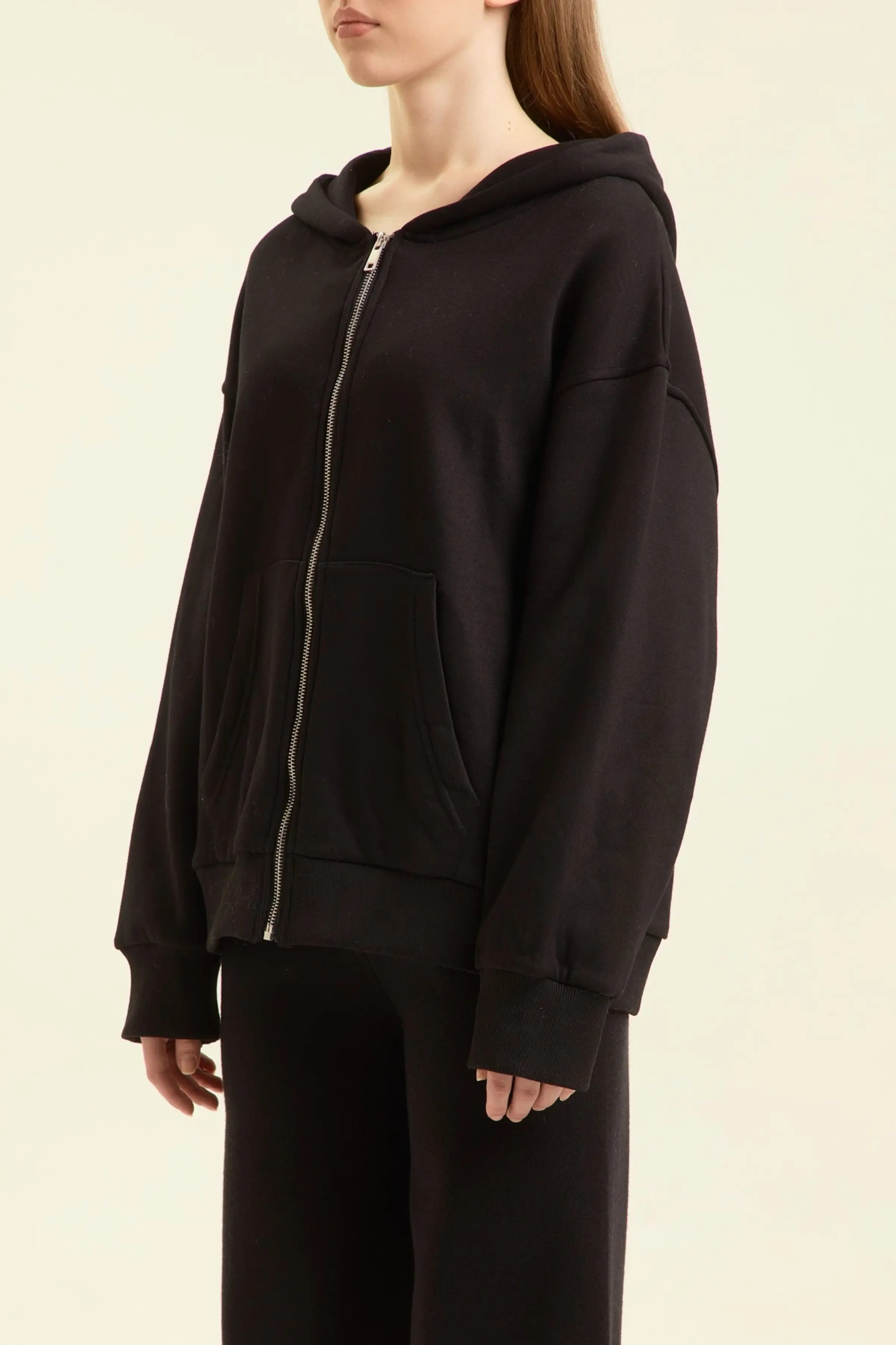 Худи черный для женщин 47244-1 62