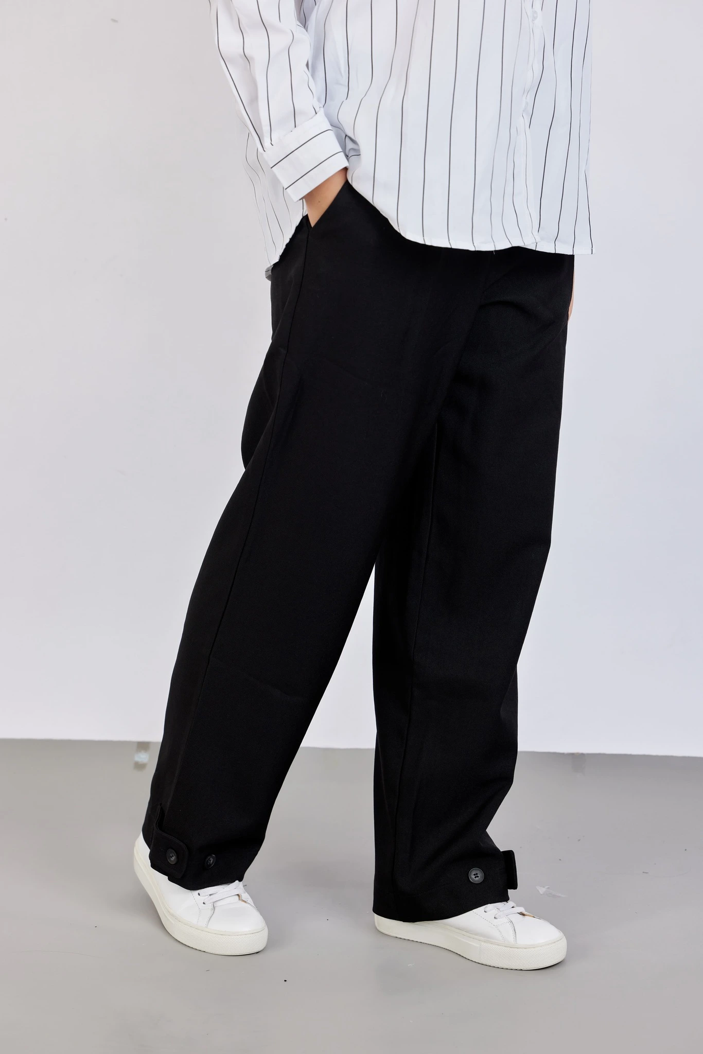 Брюки черный для женщин 43154-1 71