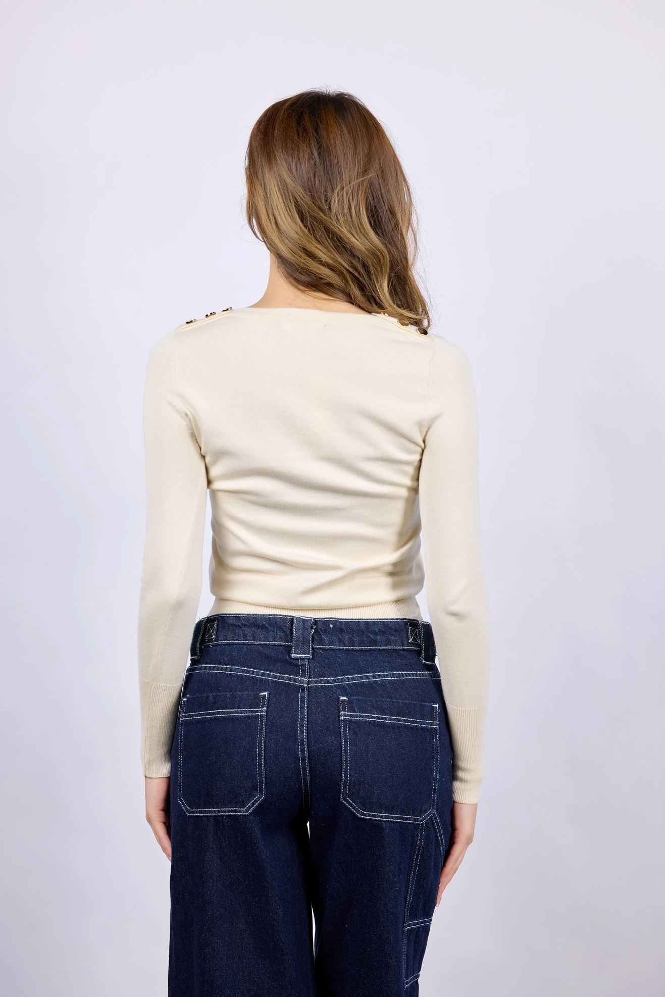 Джемпер айвори для женщин 43157-234 60