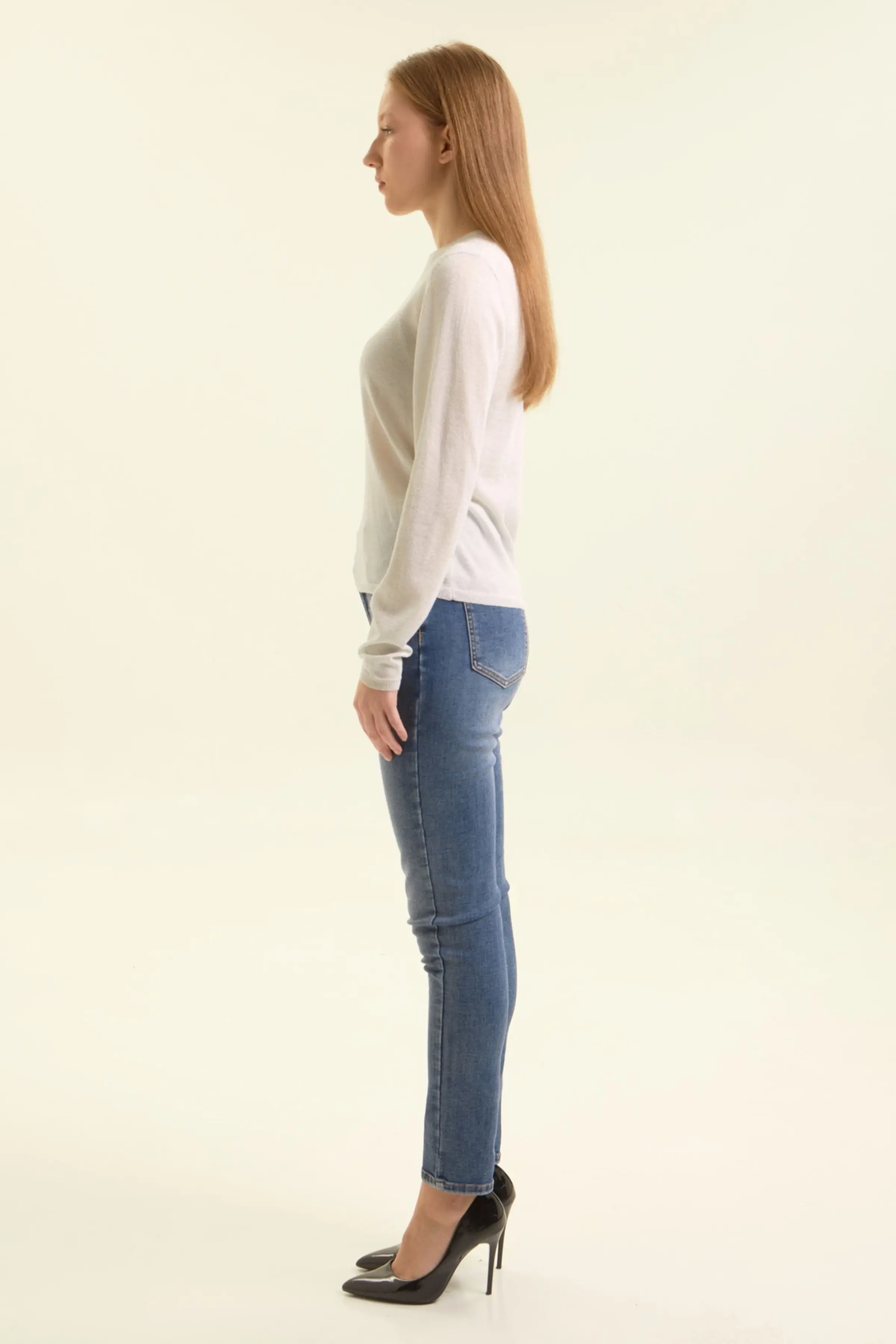 Джинсы светло-синий для женщин 47186-195 74