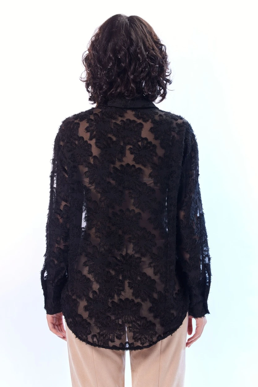 Блузка черный для женщин 44182-1 28