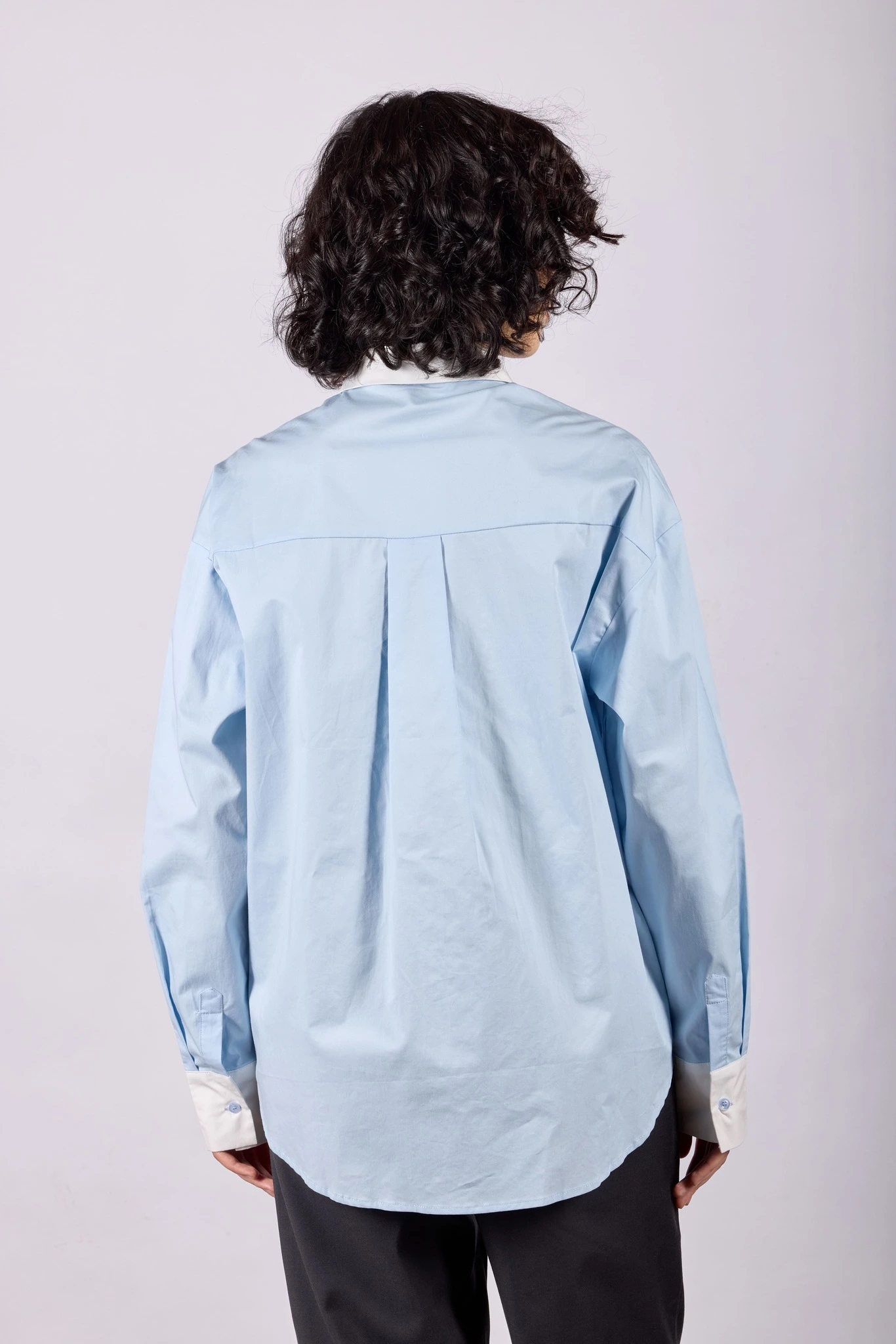 Рубашка голубой для женщин 44136-10 66