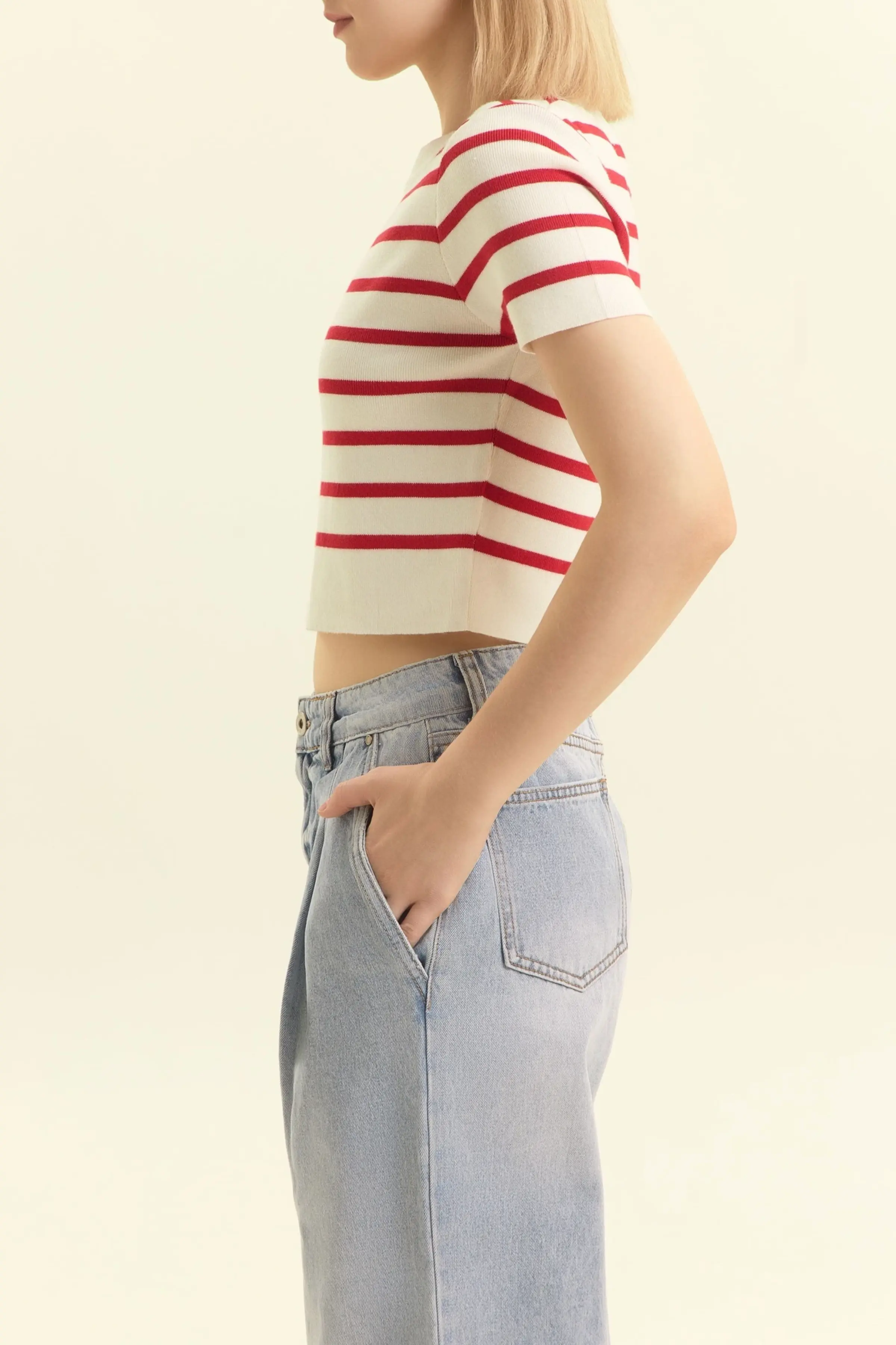 Джинсы голубой для женщин 46235-10 74