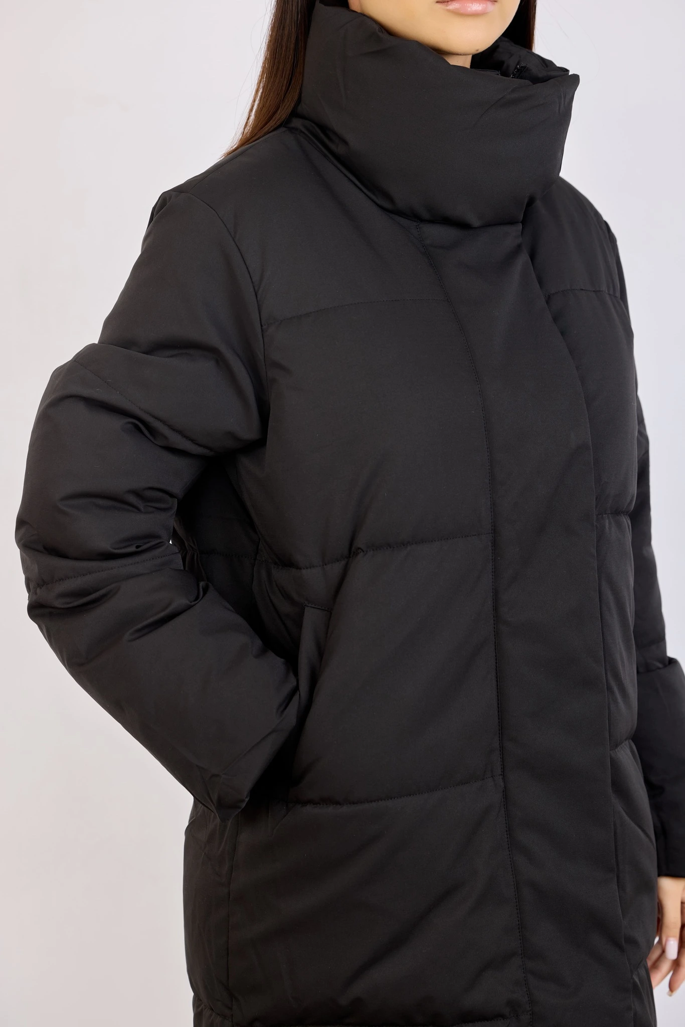 Куртка черный для женщин 43401-1 47