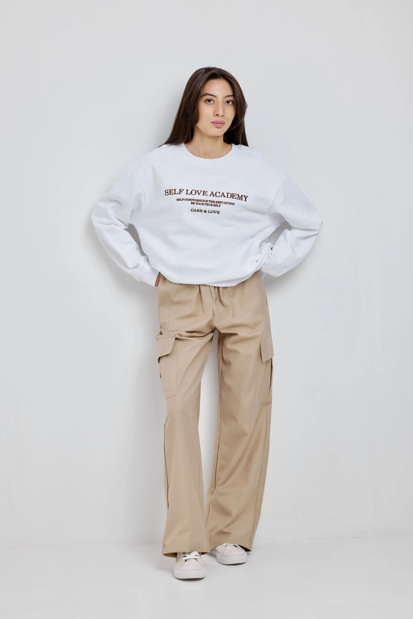 Брюки бежевый для женщин 42270-15 71