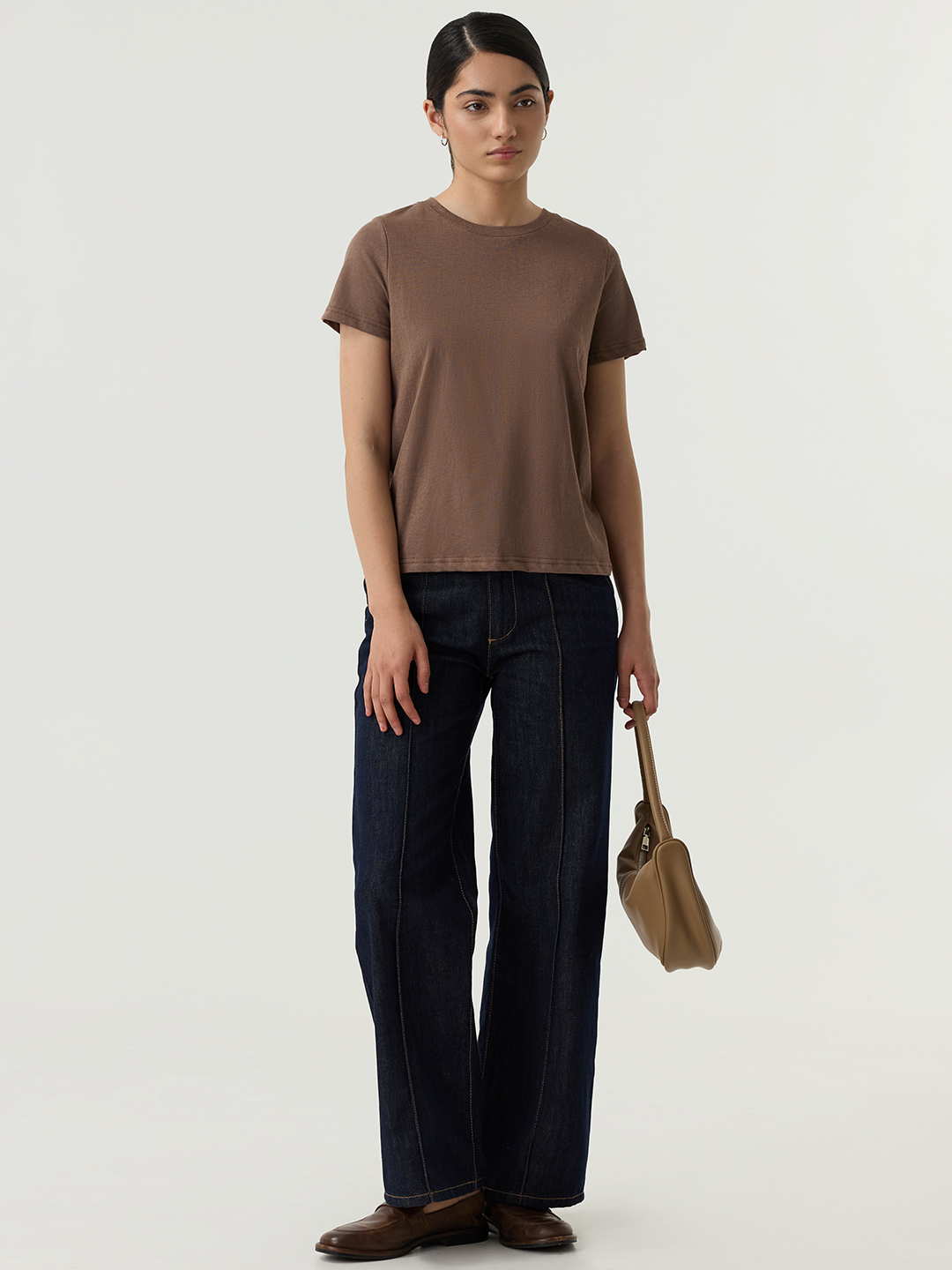 Футболка коричневый для женщин 48352-13 67