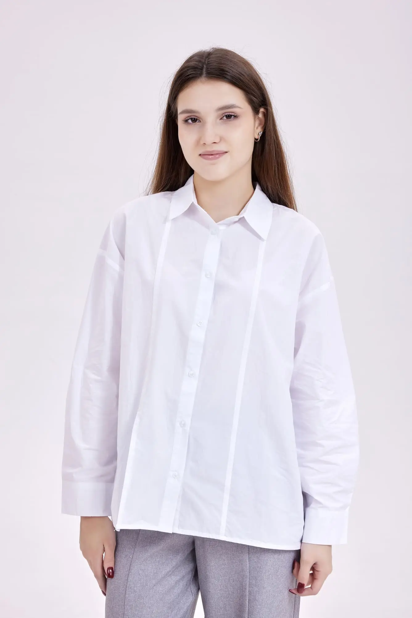 Рубашка белый для женщин 39171-4 66