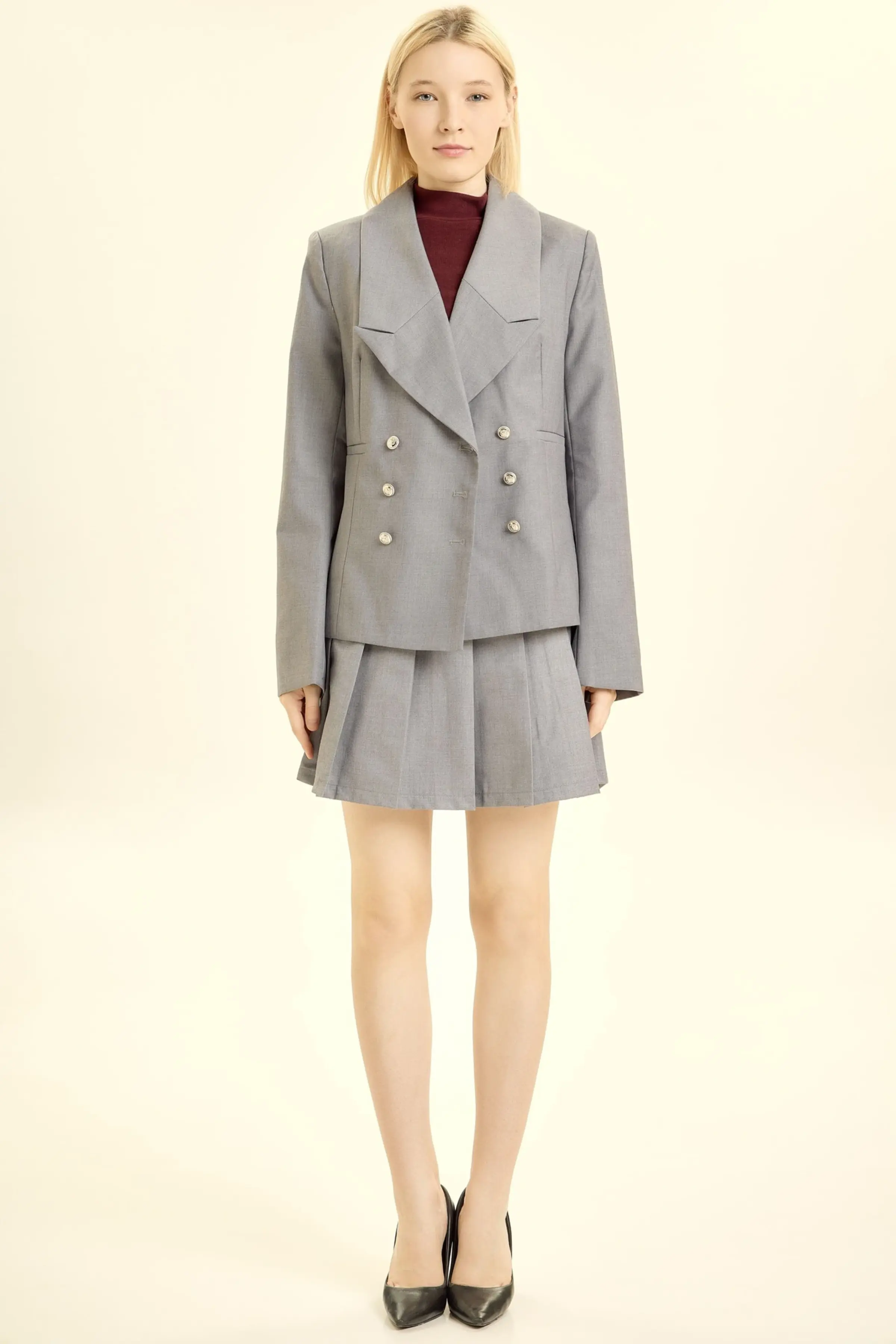 Жакет серый для женщин 46139-61 64