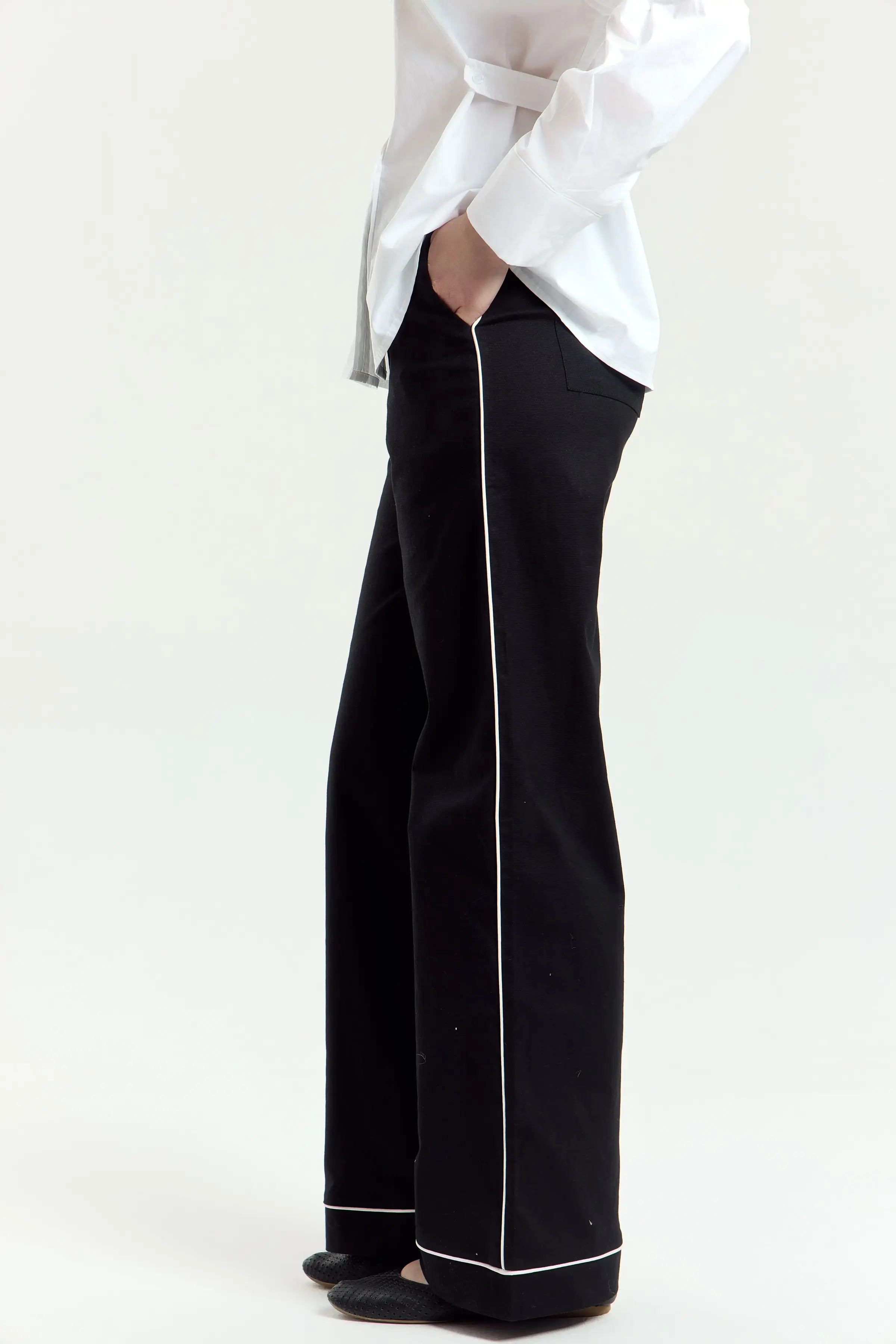 Брюки черный для женщин 45221-1 71