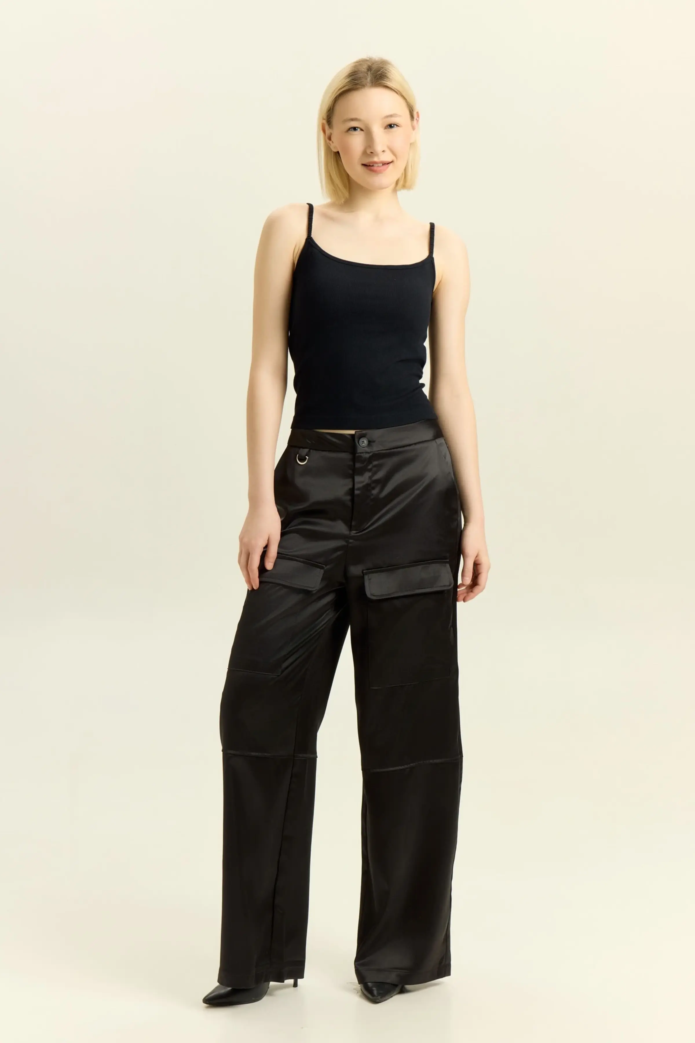 Брюки черный для женщин 41197-1 71