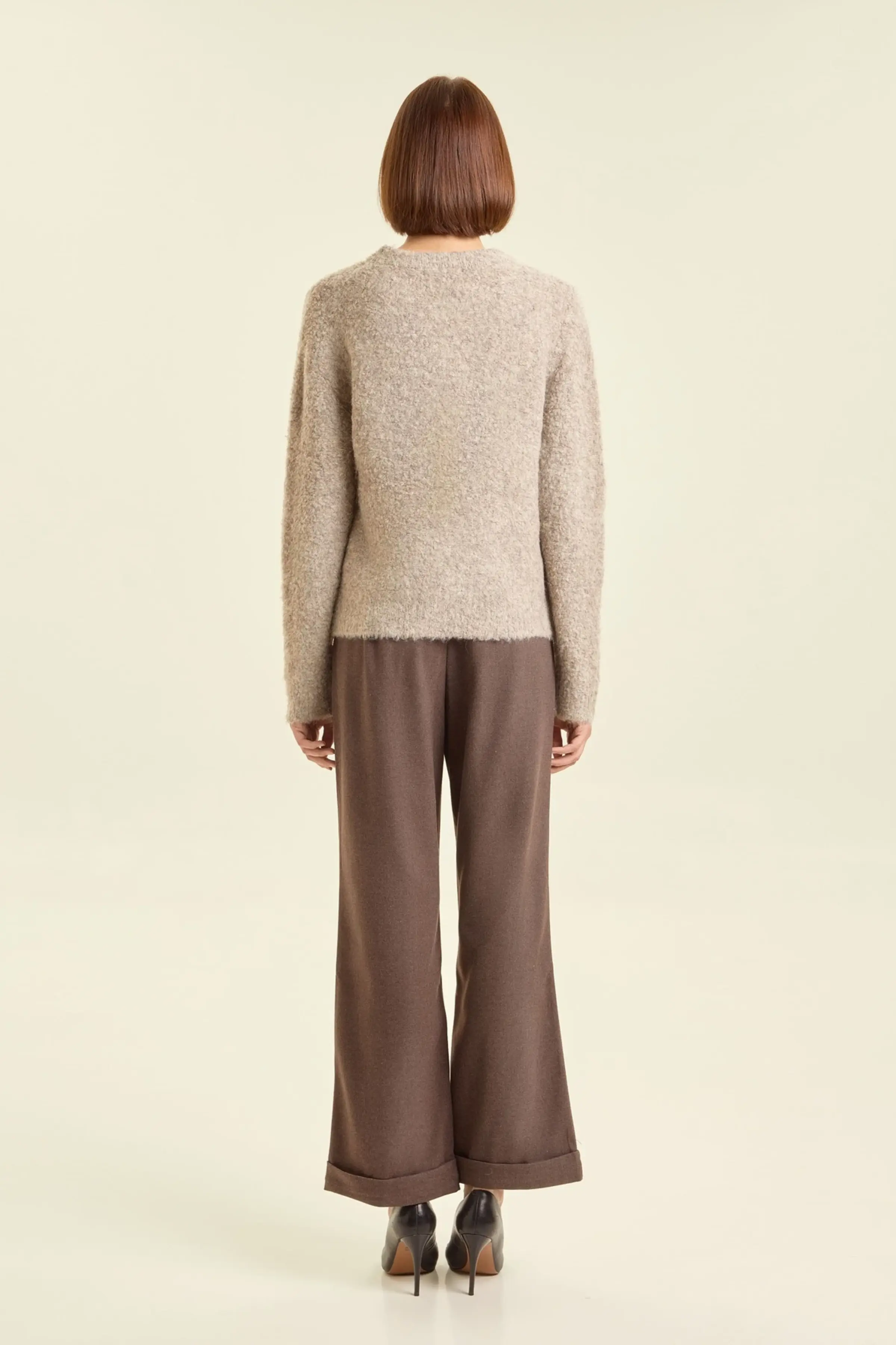 Свитер бежевый для женщин 47292-15 65