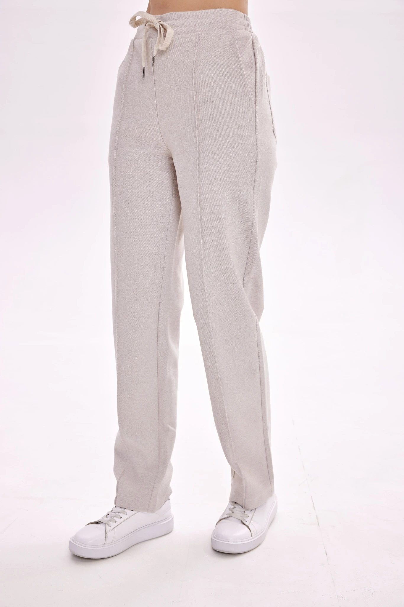 Брюки бежевый для женщин 39202-15 71