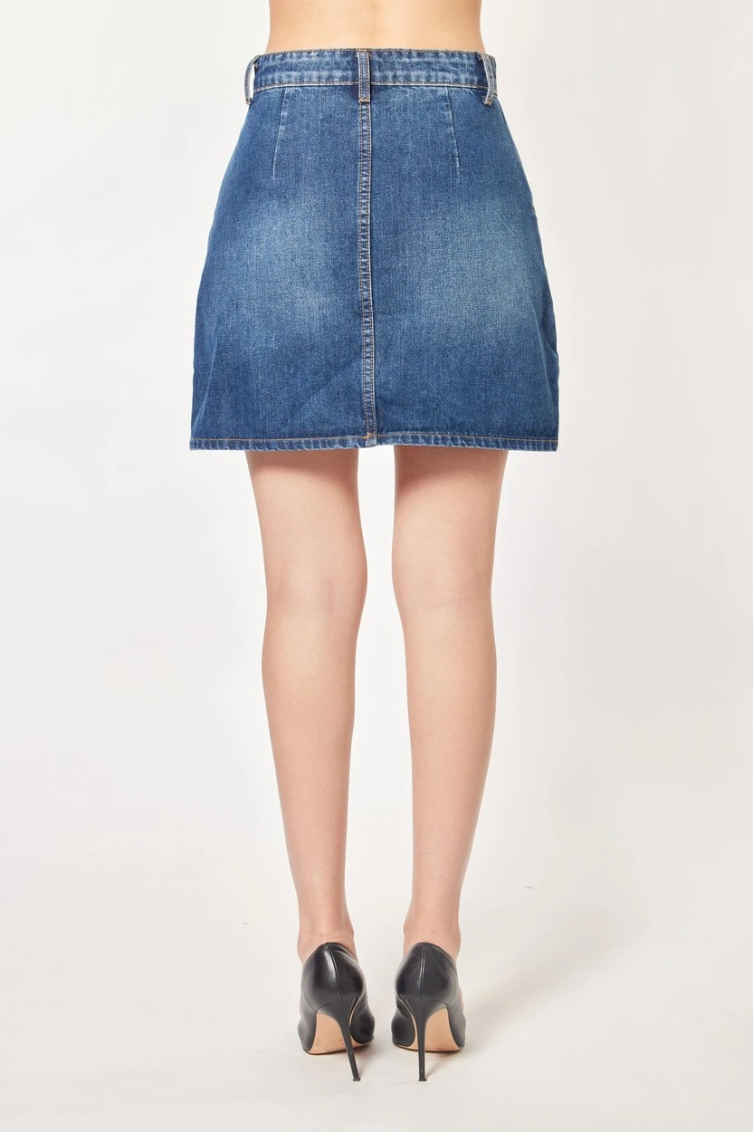 Юбка темно-синий для женщин 44238-18 52