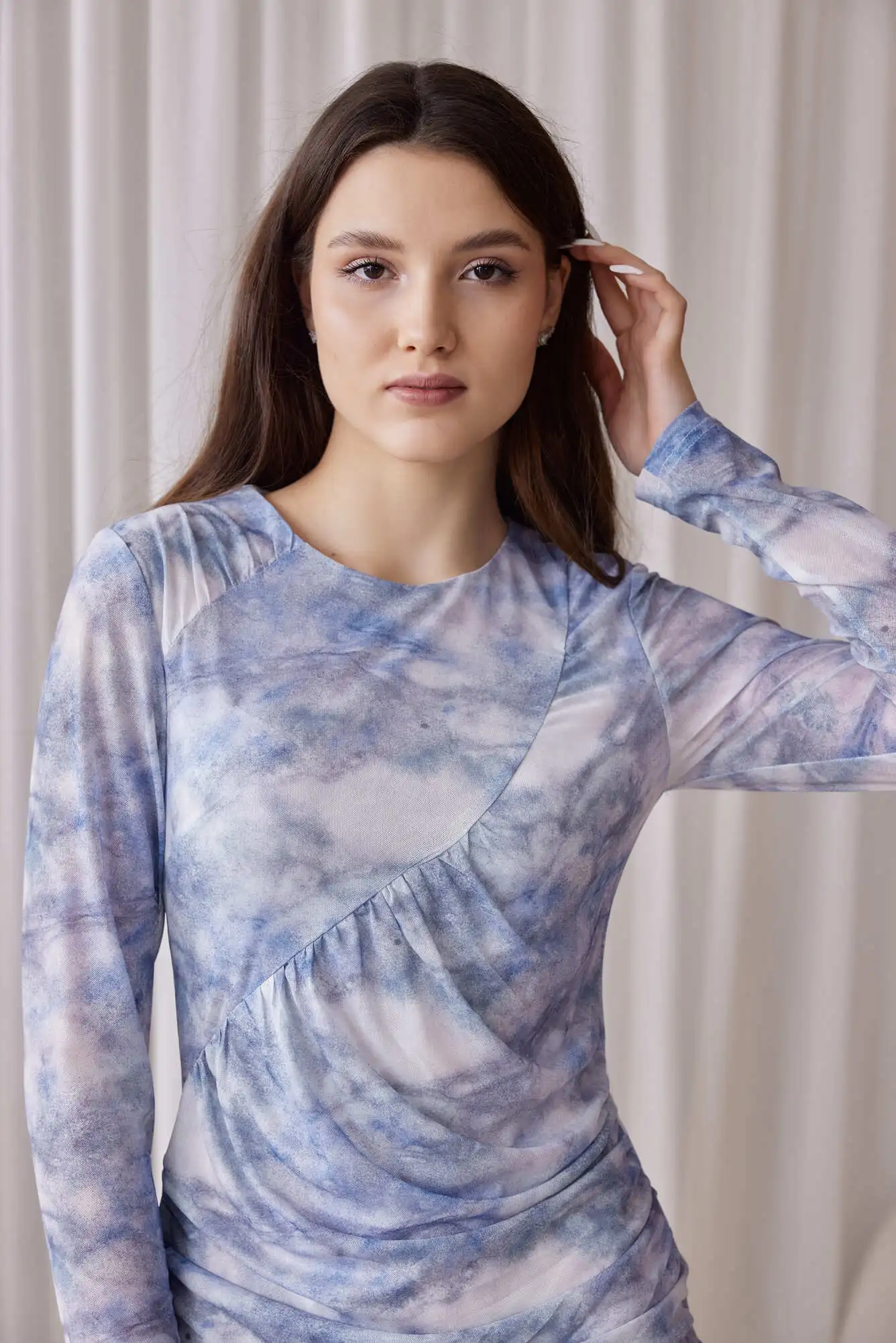 Платье в принт для женщин 40159-241 54