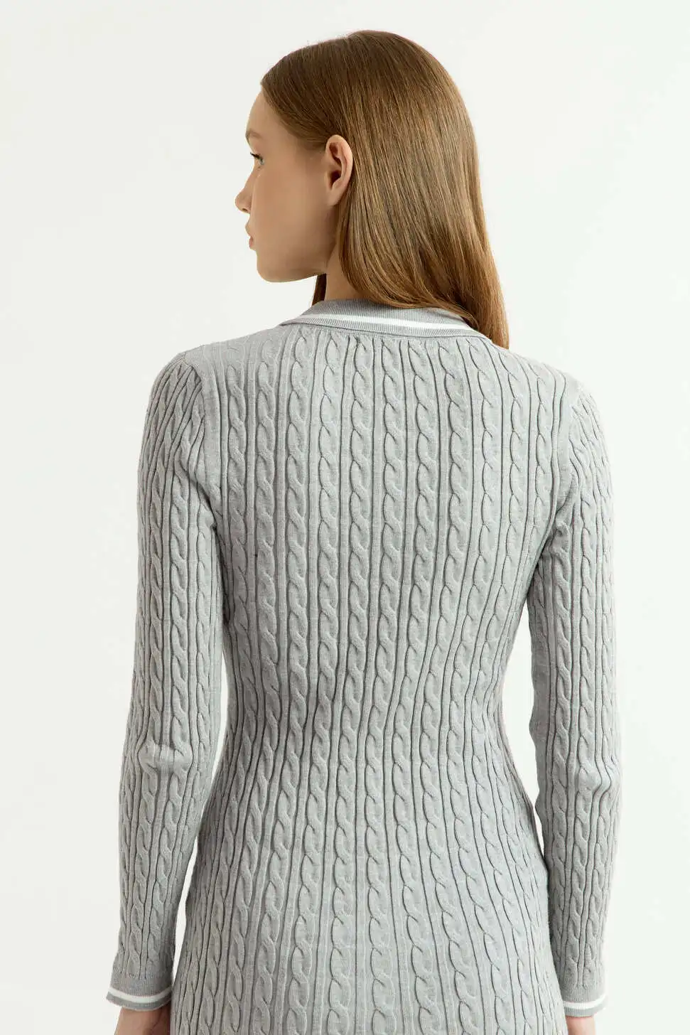 Платье серый для женщин 43146-61 54