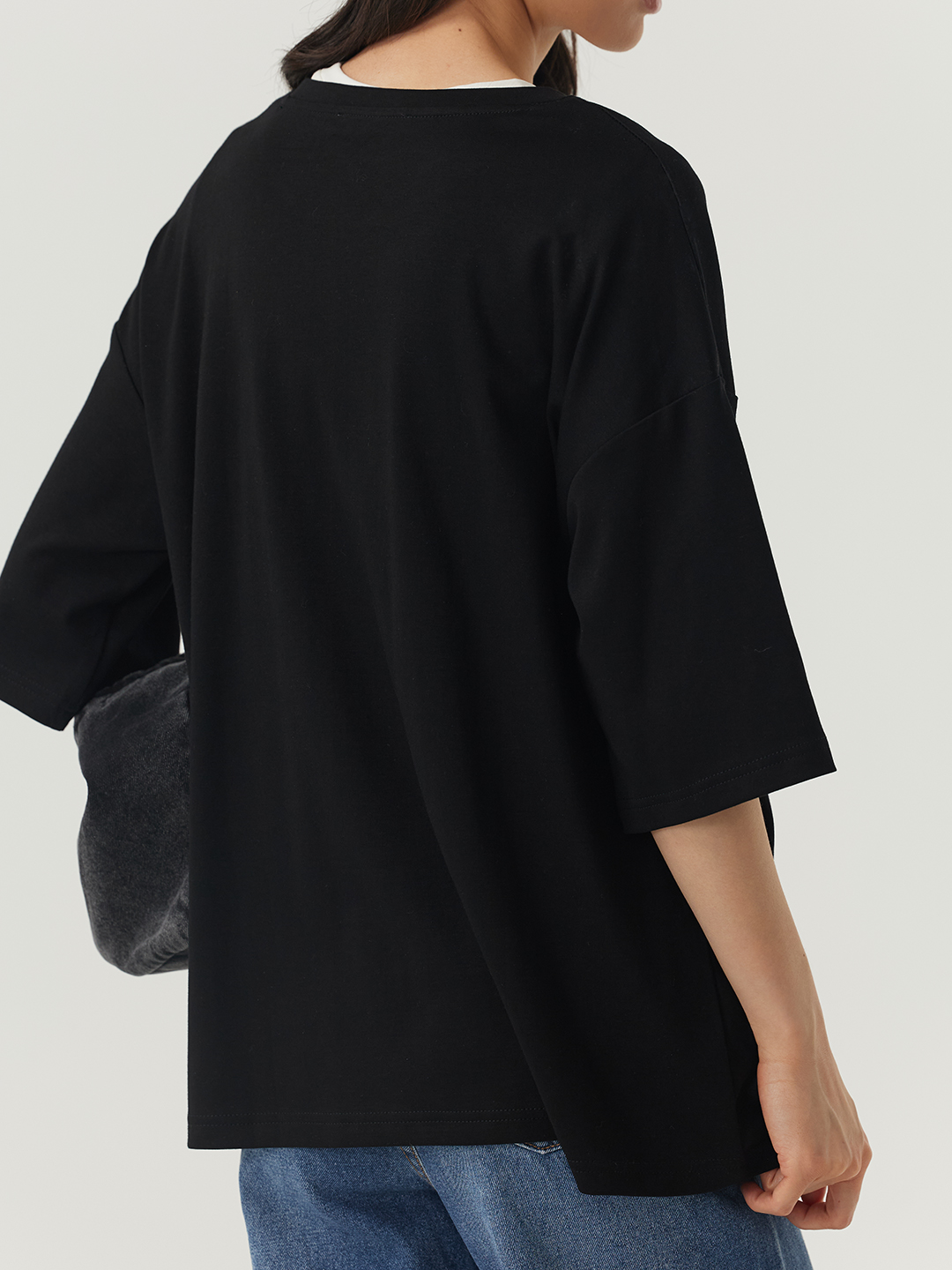 Футболка черный для женщин 48150-1 67