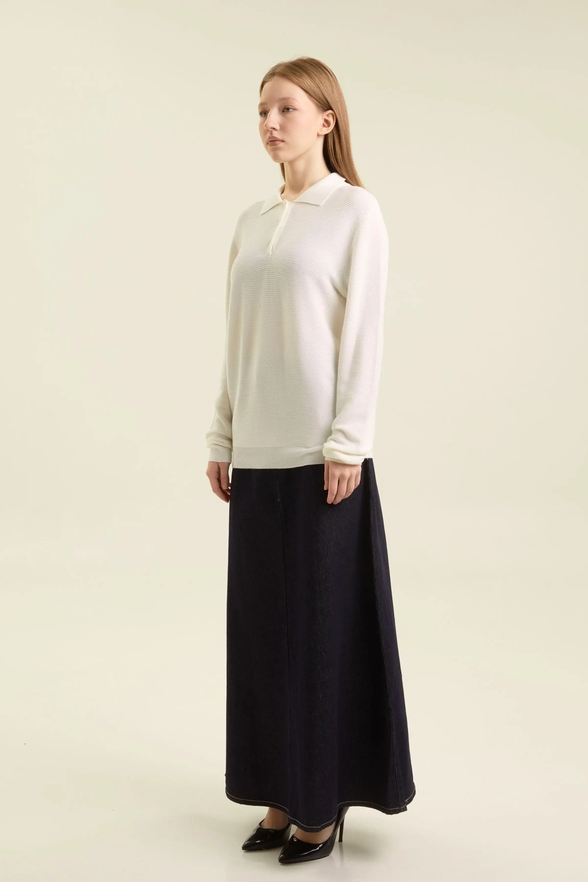 Юбка синий для женщин 47257-65 52