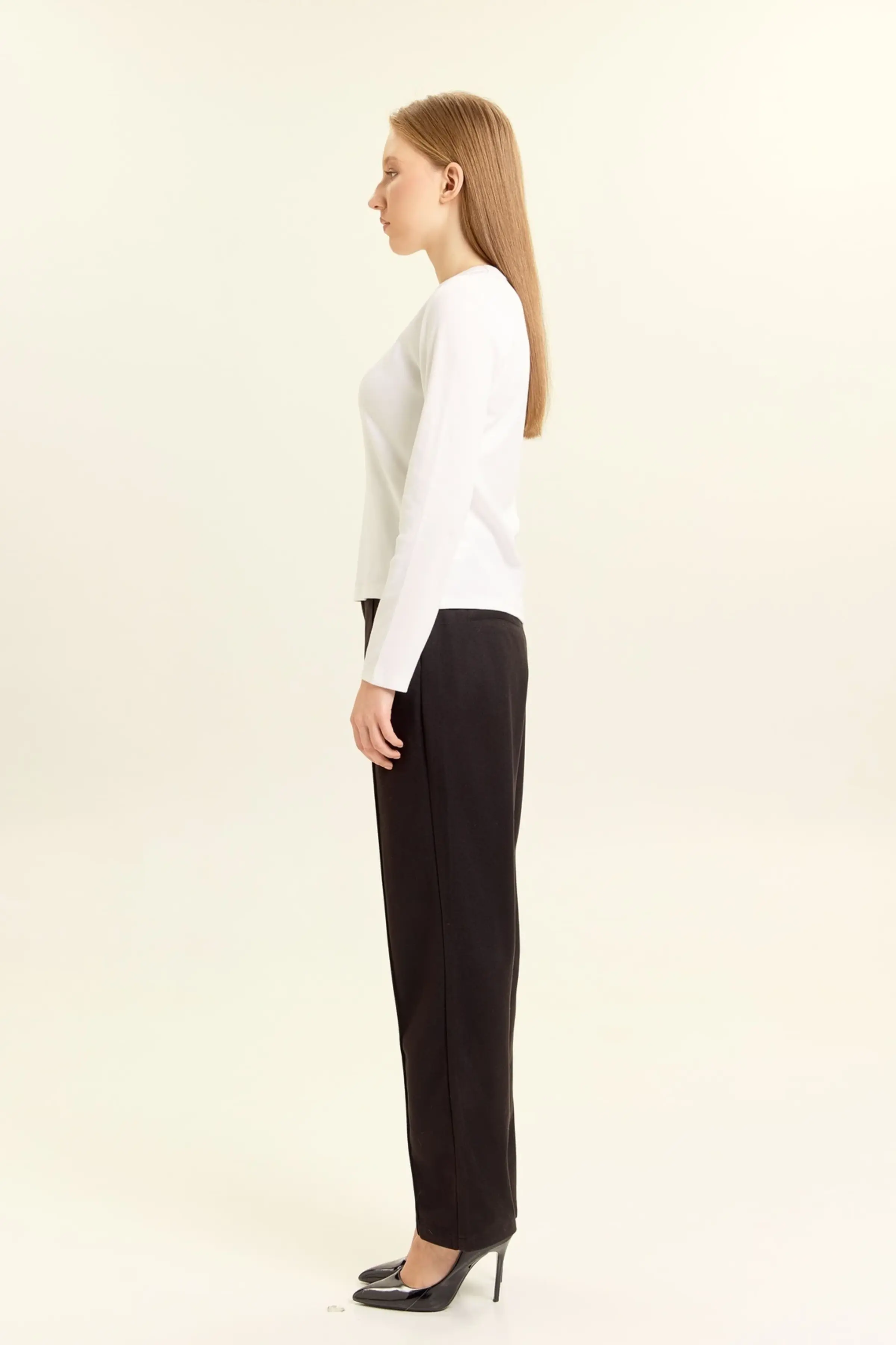 Лонгслив белый для женщин 47183-4 59