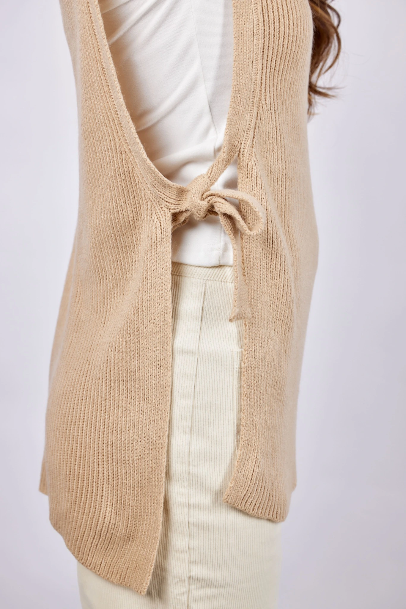 Жилетка бежевый для женщин 43158-15 68