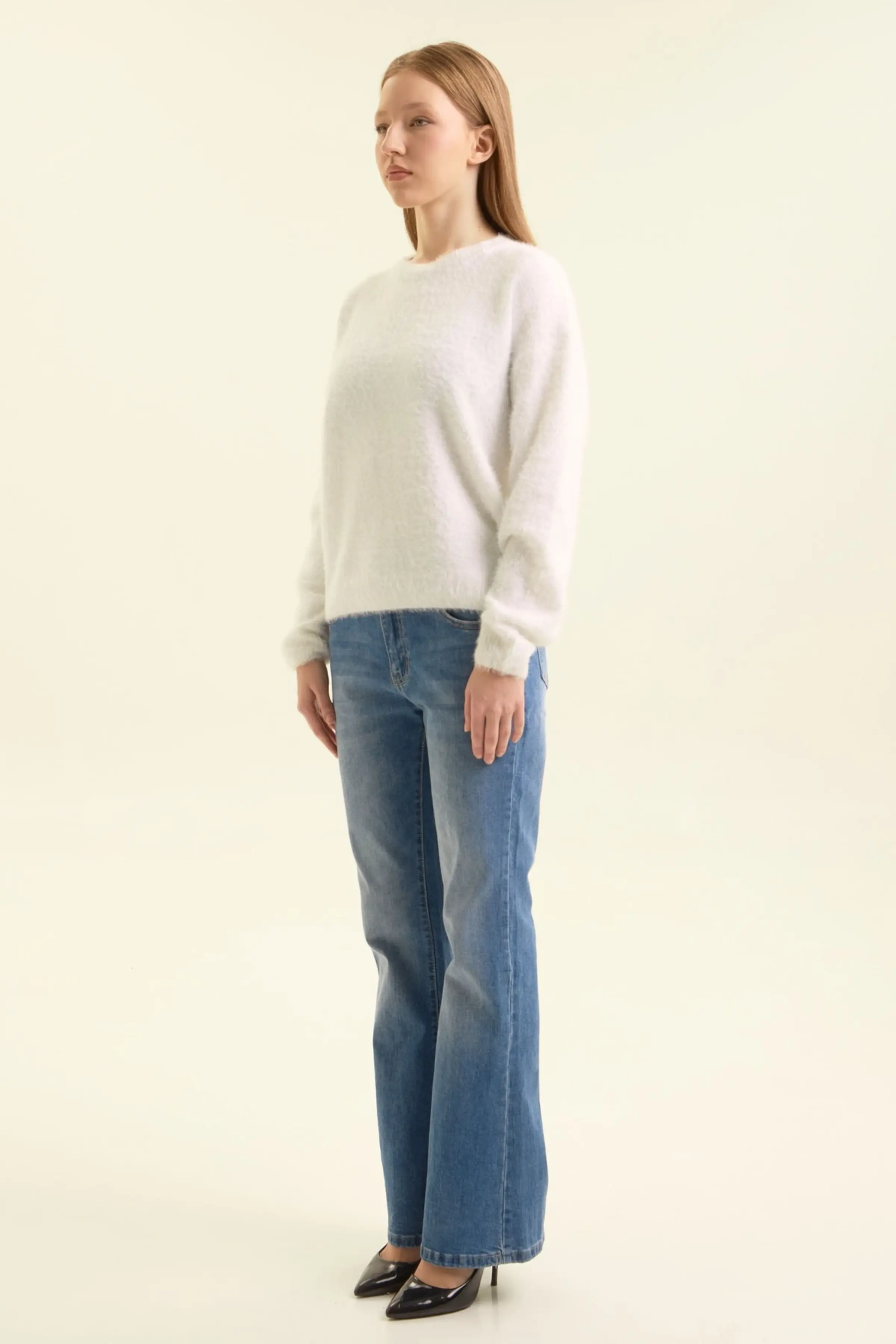 Свитер белый для женщин 47400-4 65