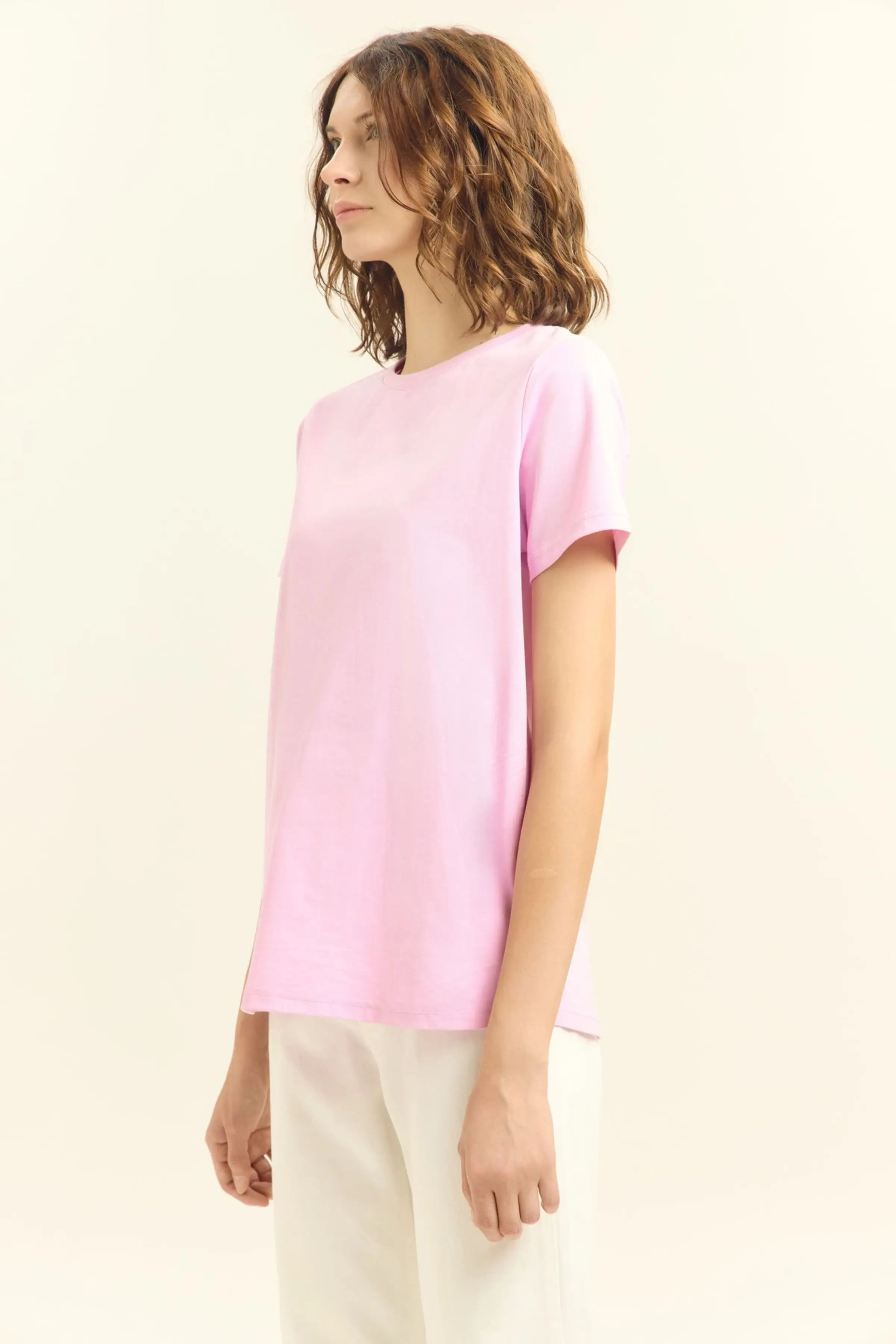 Футболка розовый для женщин 45263-17 67