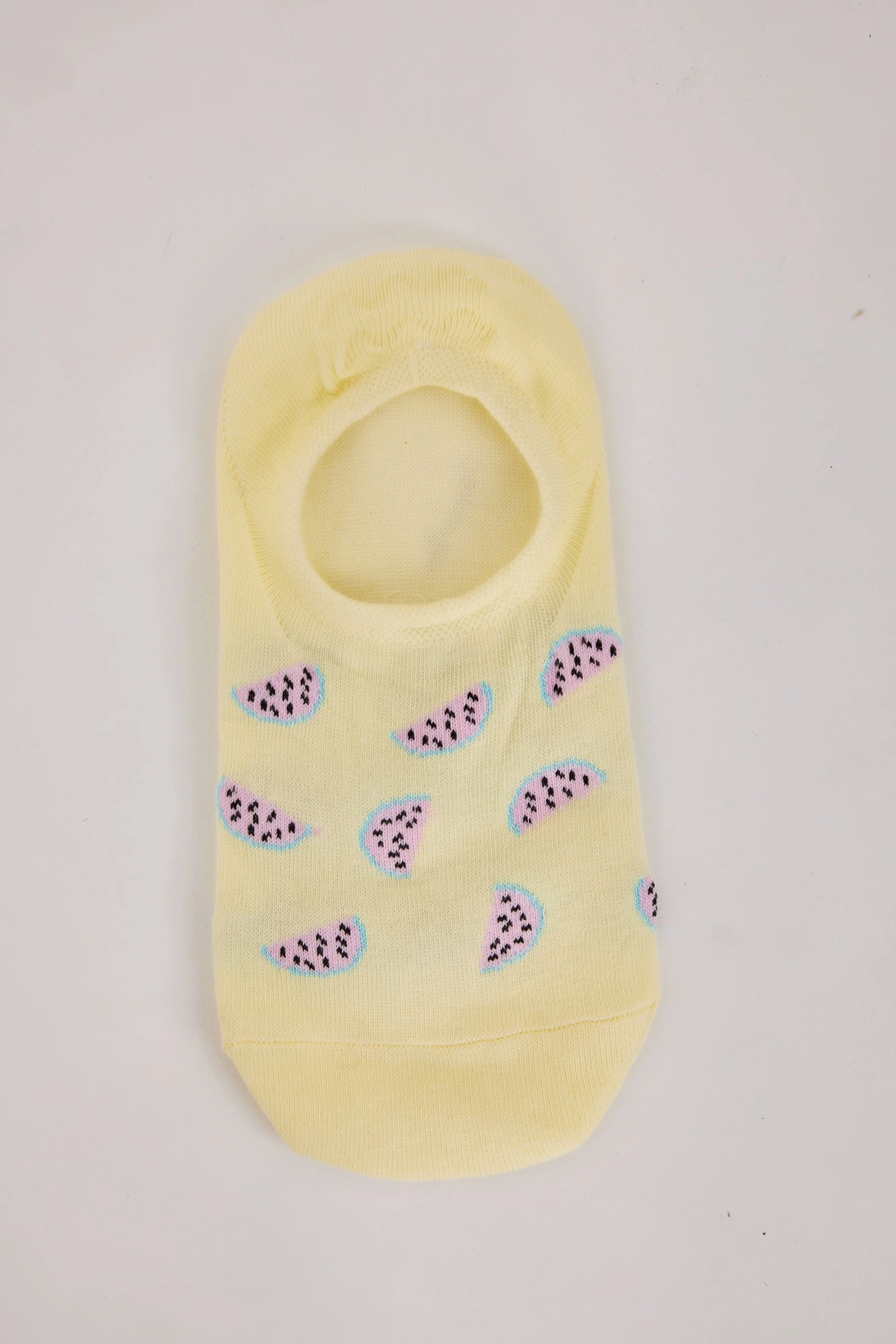 Носки лимонный для женщин K-186-63 21