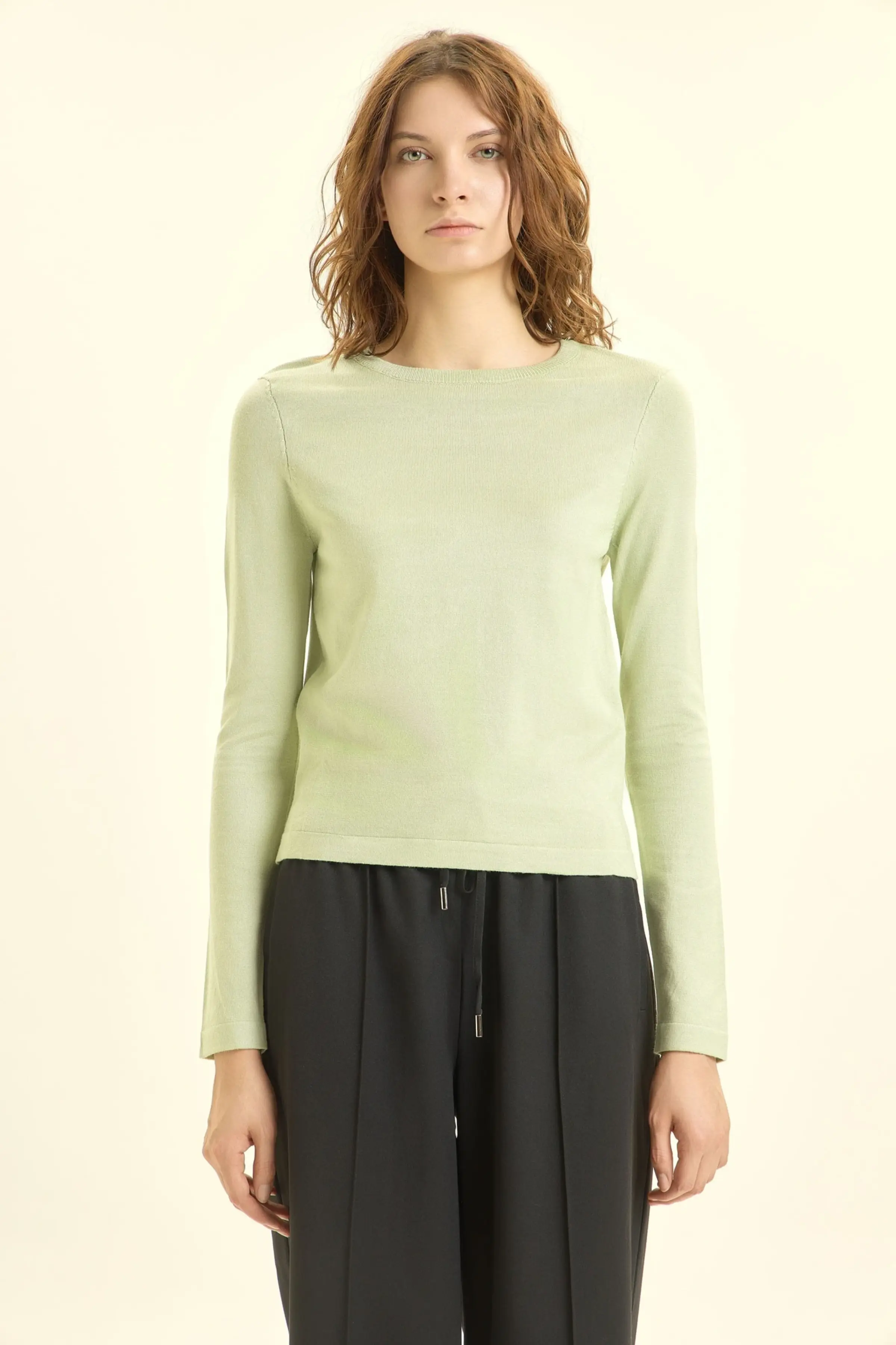 Джемпер зеленый для женщин 46129-34 60