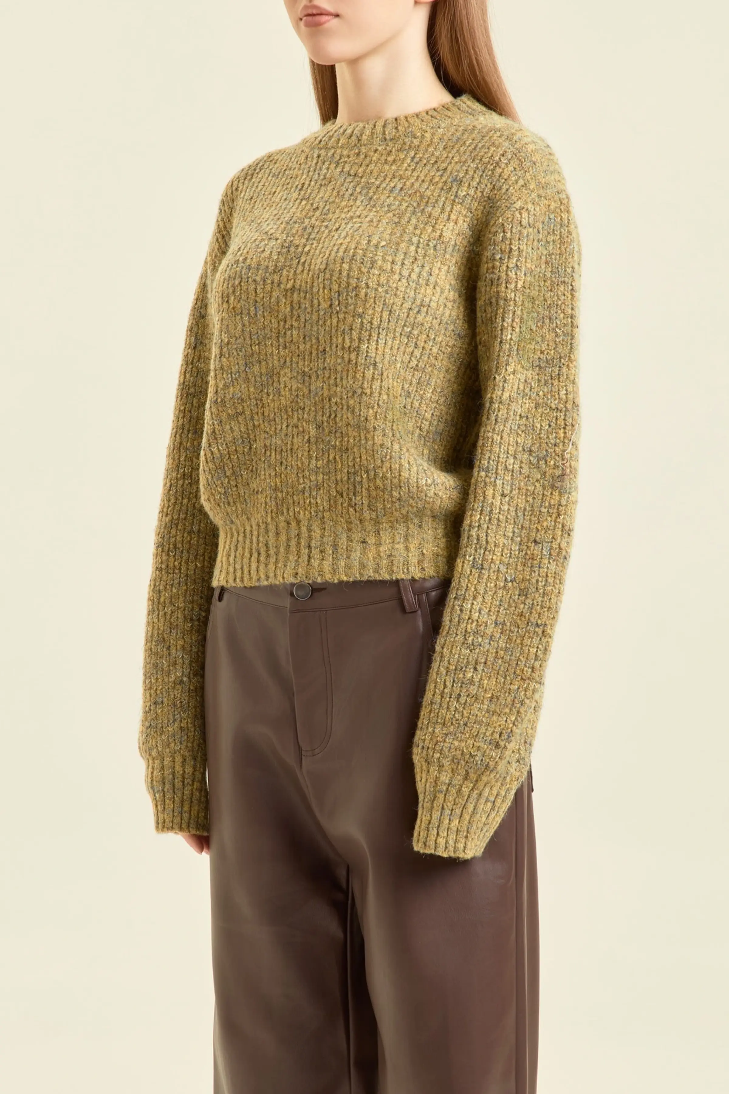 Свитер зеленый для женщин 47295-34 65