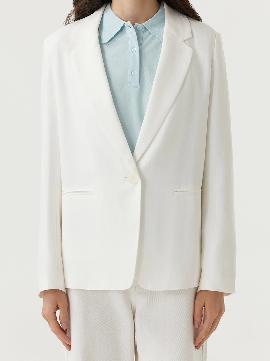 Жакет белый для женщин 48236-4 64